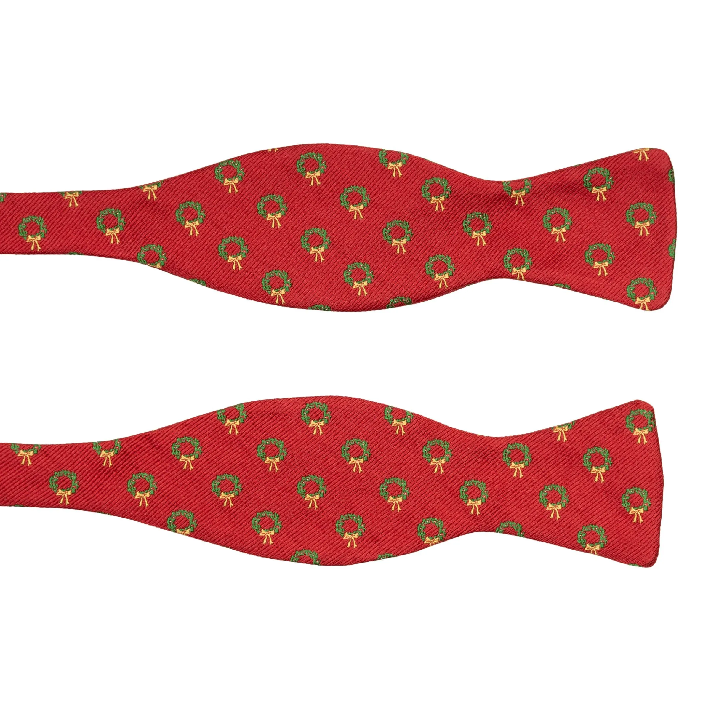 Christmas Wreath Bow Tie sold by The Andover Shop