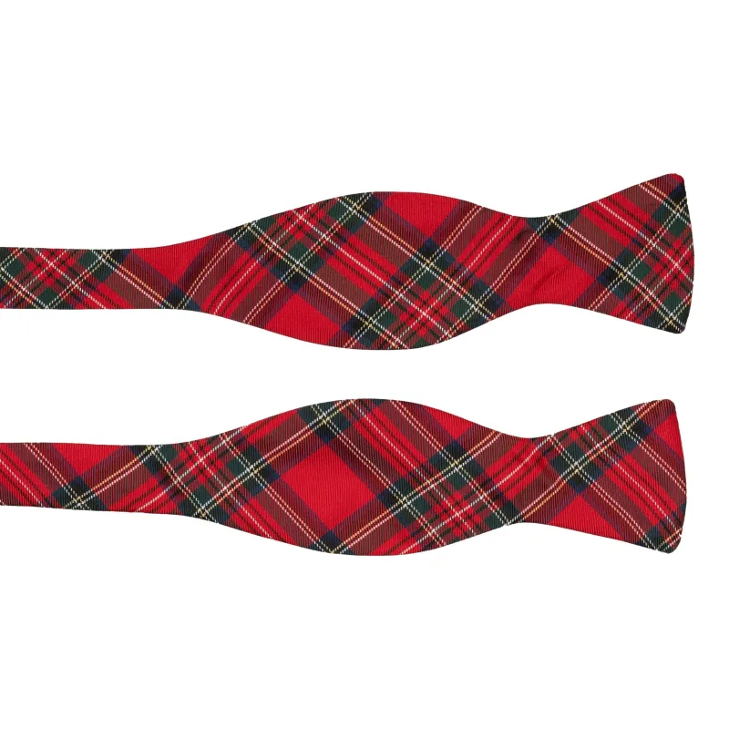 Christmas Tartan Bow Tie sold by The Andover Shop