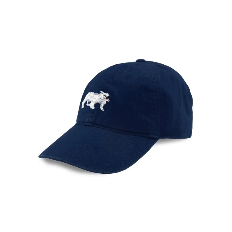 Bulldog Needlepoint Hat sold by The Andover Shop