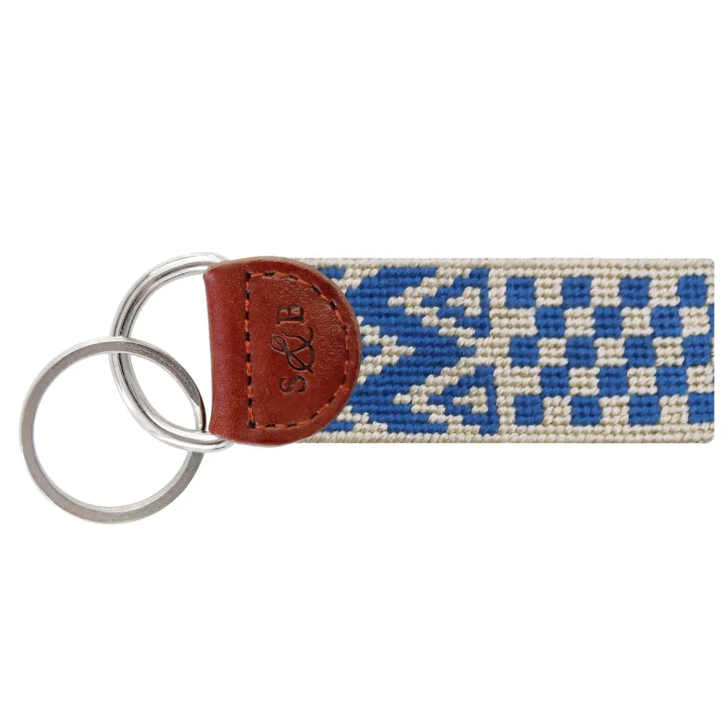 Cordoba Needlepoint Key Fob sold by The Andover Shop