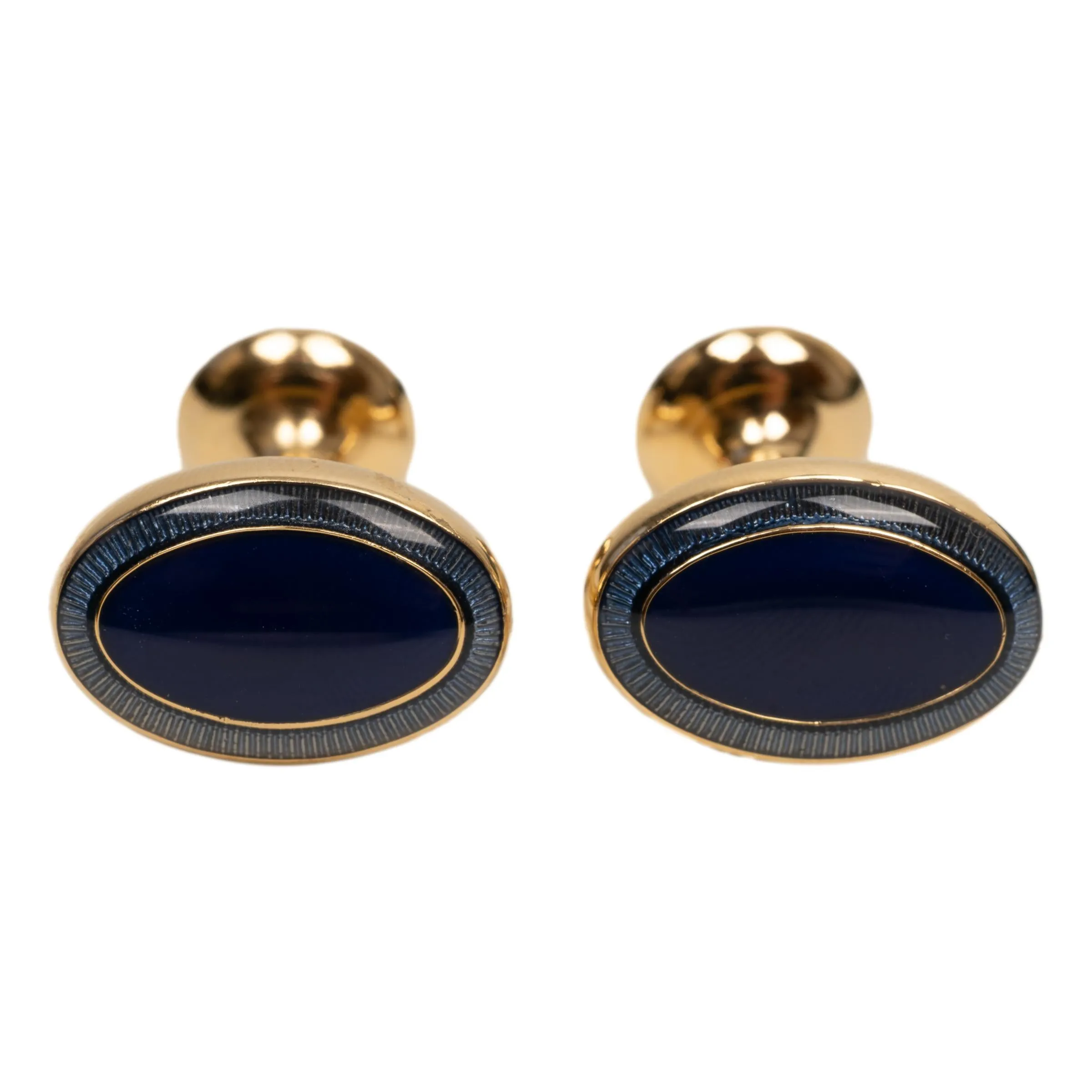 Cameo Band Cufflinks sold by The Andover Shop product image thumbnail 2