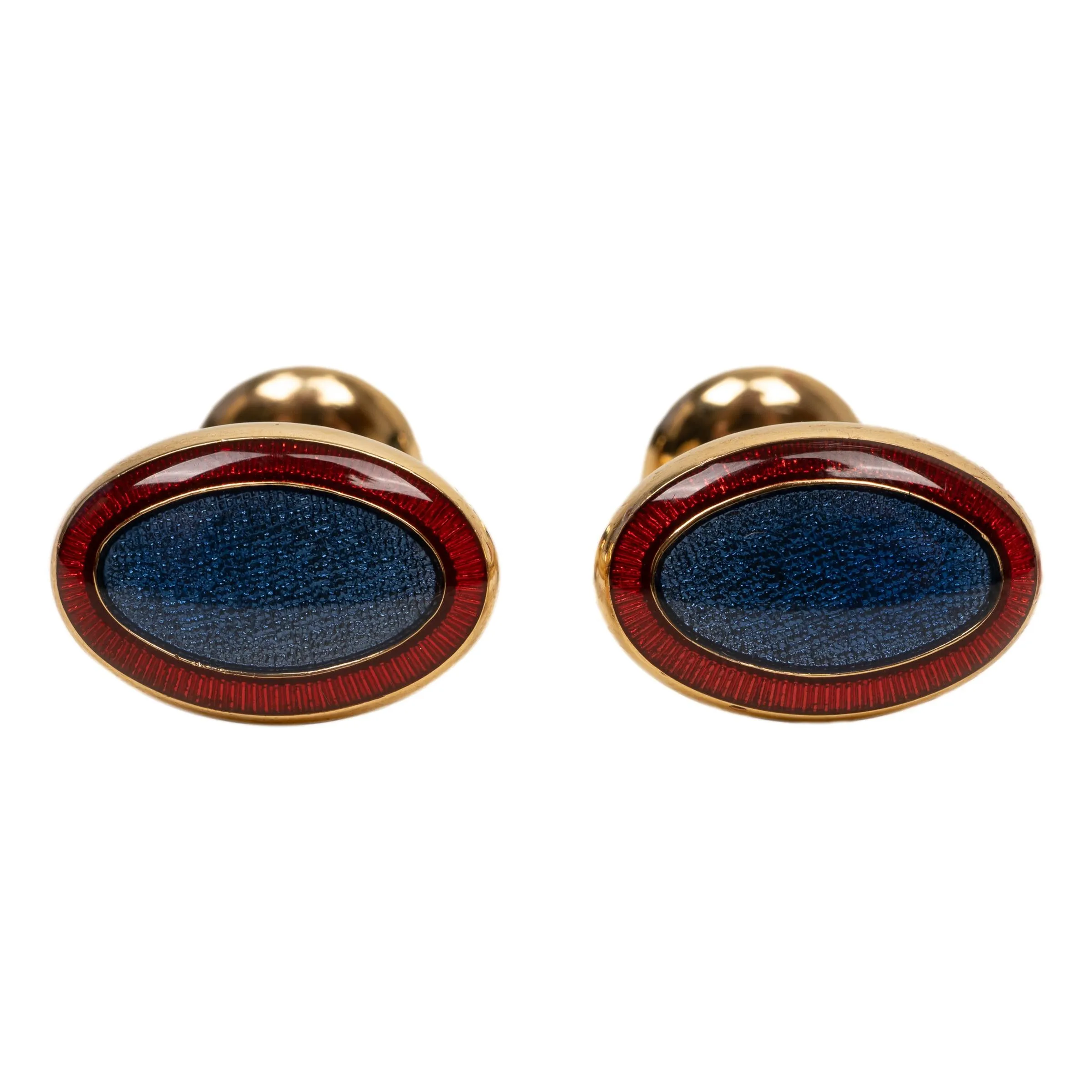 Cameo Band Cufflinks sold by The Andover Shop