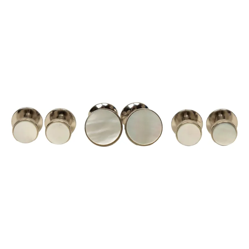 Mother of Pearl Brass Formal Set sold by The Andover Shop