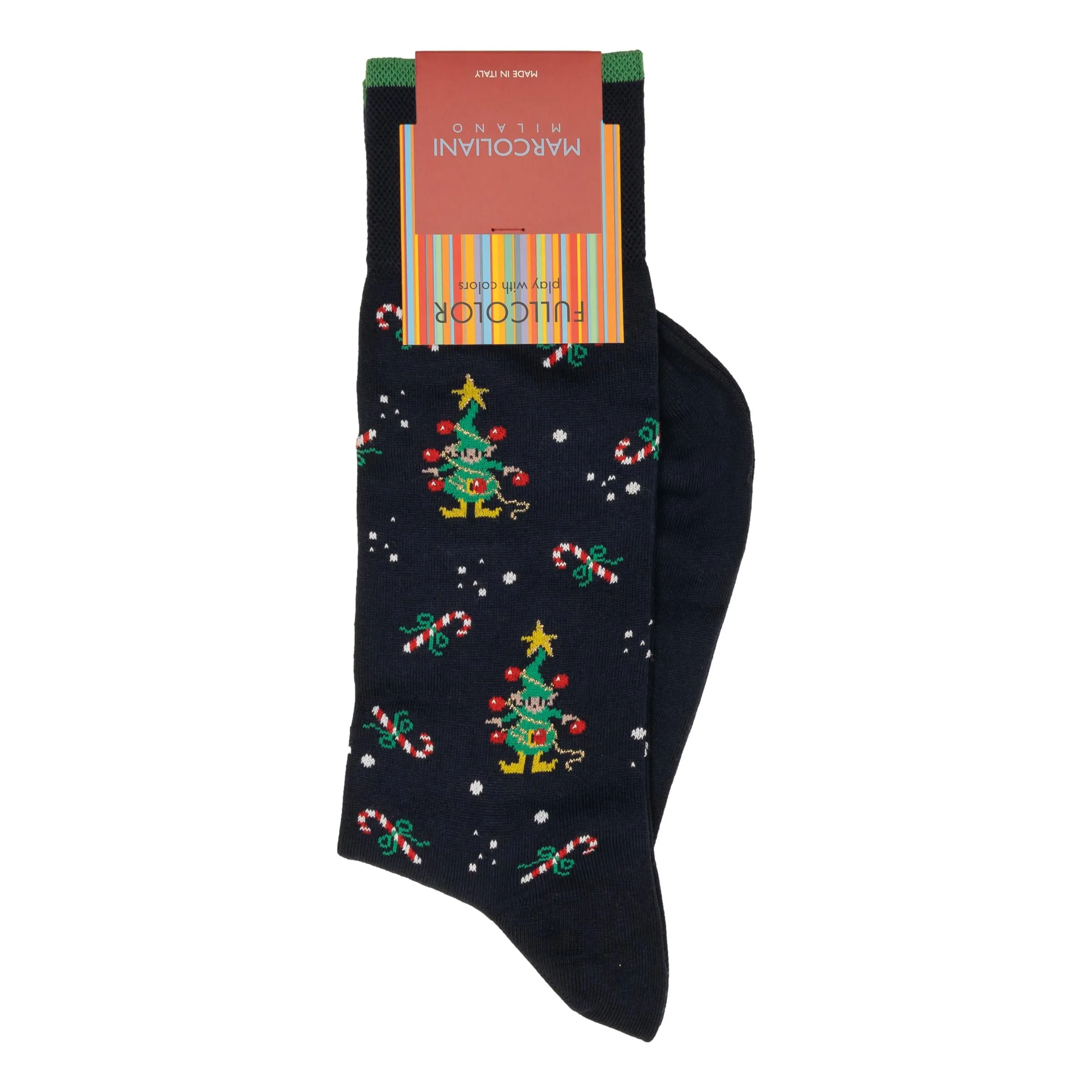 Santa's Elf Christmas Socks sold by The Andover Shop product image thumbnail 2