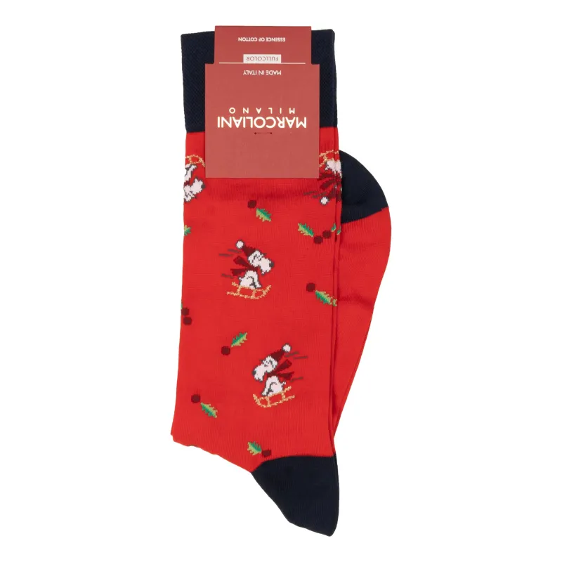 Terrier Christmas Socks sold by The Andover Shop