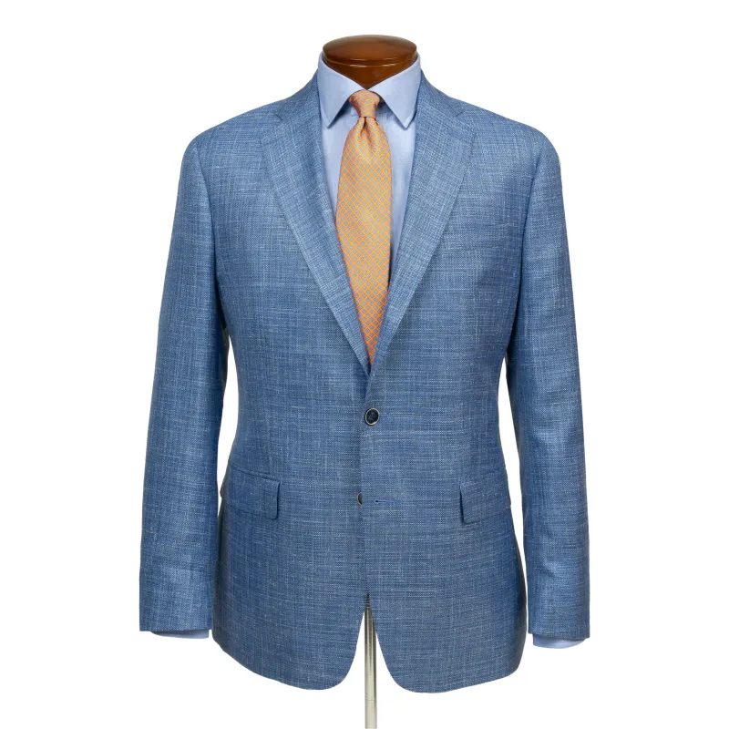 Sky Blue Wool, Silk, and Linen Sport Coat sold by The Andover Shop