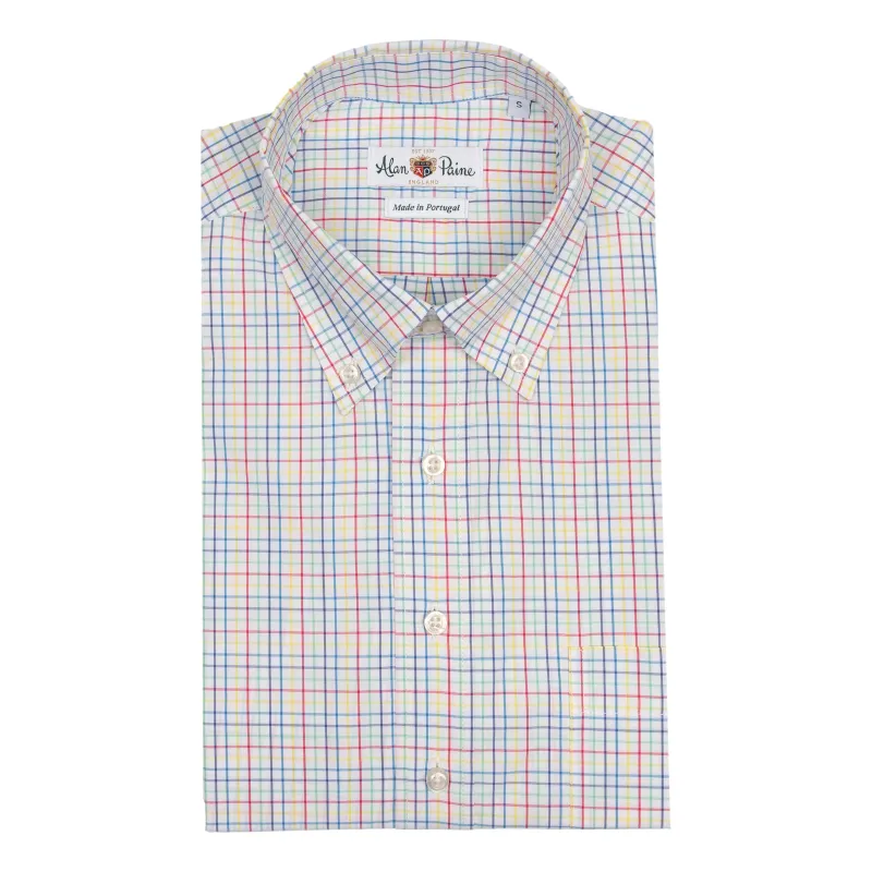 Red, Yellow, Navy, Royal, and Seafoam Button Down Sport Shirt sold by The Andover Shop