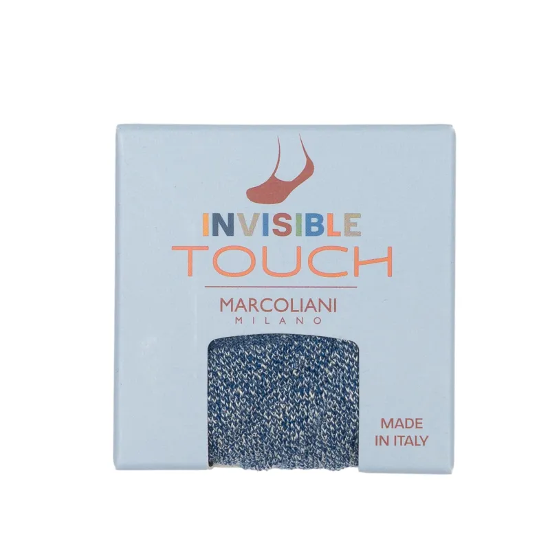 Linen Pima Cotton Invisible Touch Socks made by Marcoliani