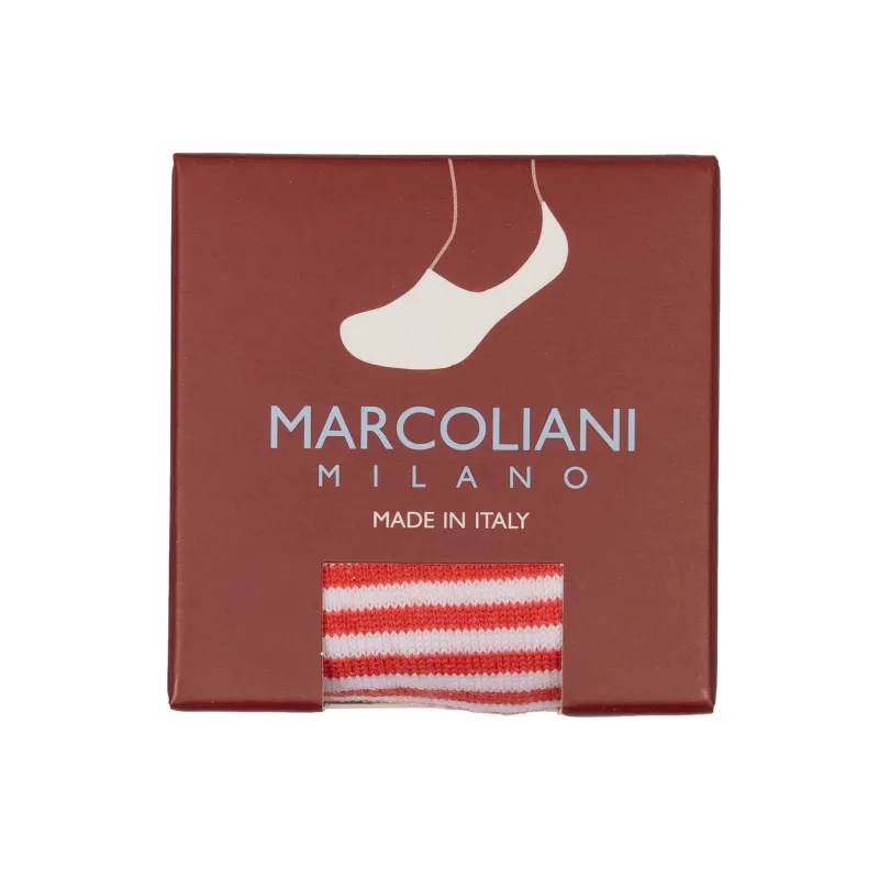 Pima Cotton Invisible Touch Socks made by Marcoliani