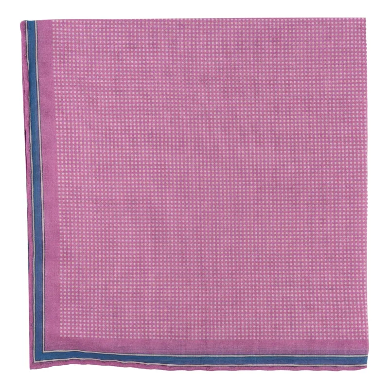 Fine Dot Cotton Pocket Square sold by The Andover Shop