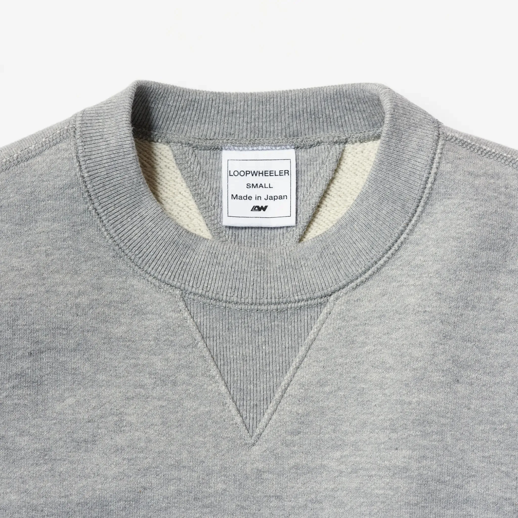 LW01 Tubular Crewneck Sweatshirt - LW Navy sold by Loopwheeler product image thumbnail 2