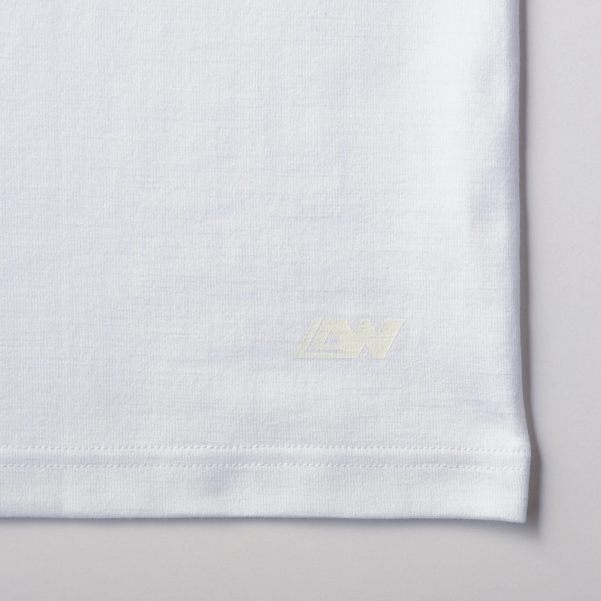 LW326 Short-Sleeved Relaxed Fit T-Shirt - White sold by Loopwheeler product image thumbnail 3