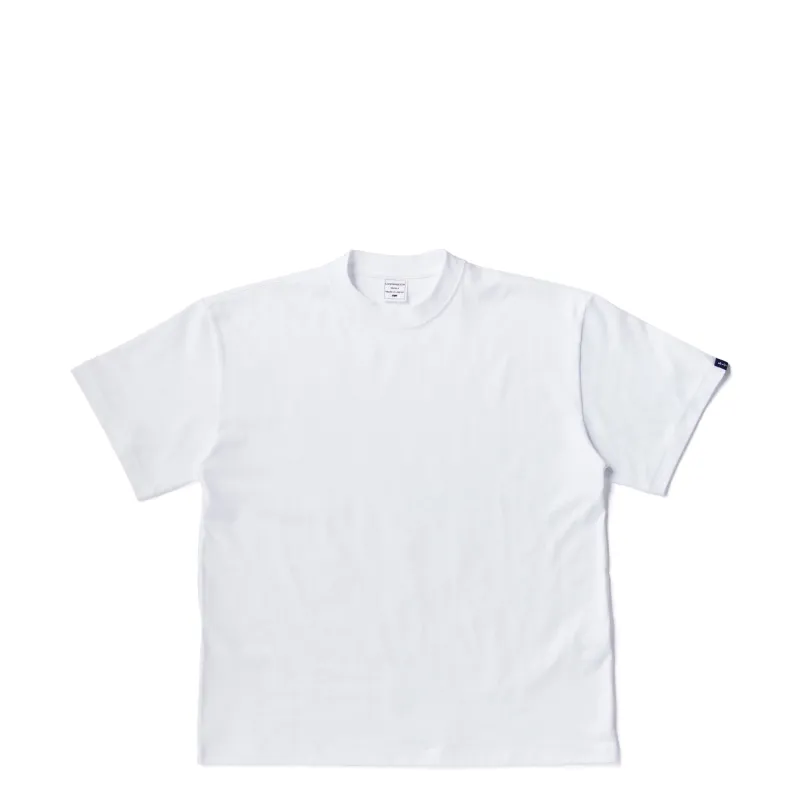 LW326 Short-Sleeved Relaxed Fit T-Shirt - White made by Loopwheeler