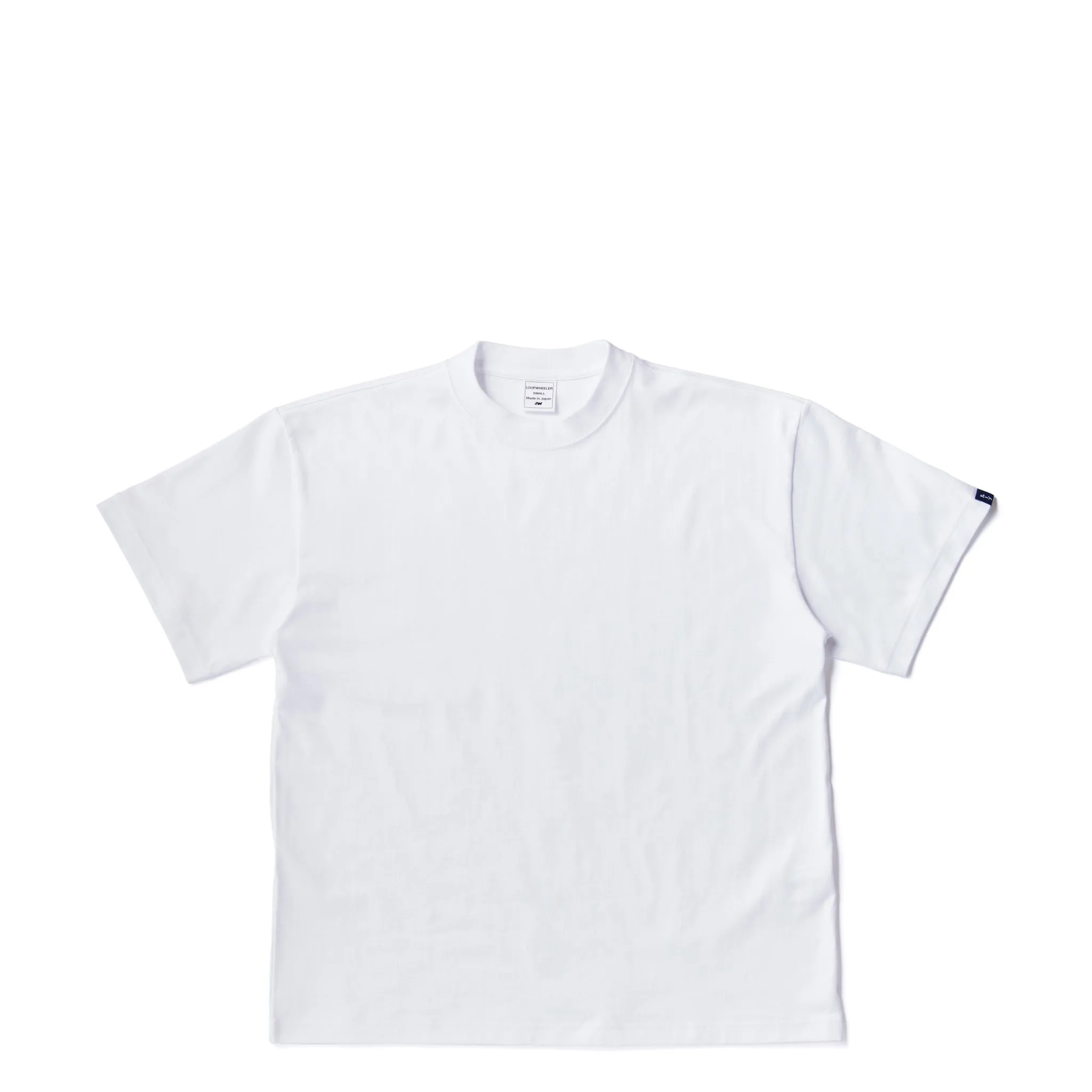 LW326 Short-Sleeved Relaxed Fit T-Shirt - White sold by Loopwheeler