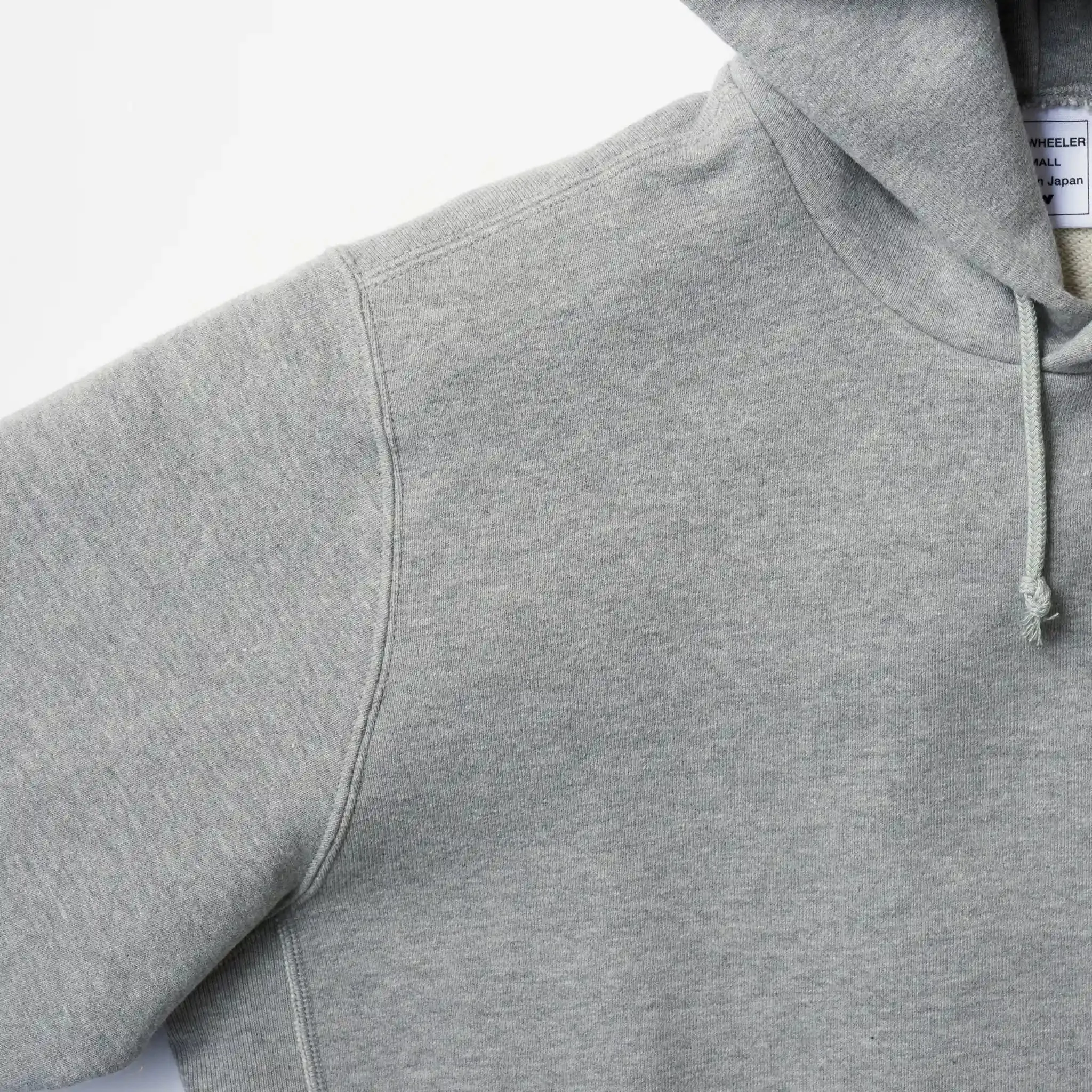 LW359 Side Gusset Hoodie - Black sold by Loopwheeler product image thumbnail 3