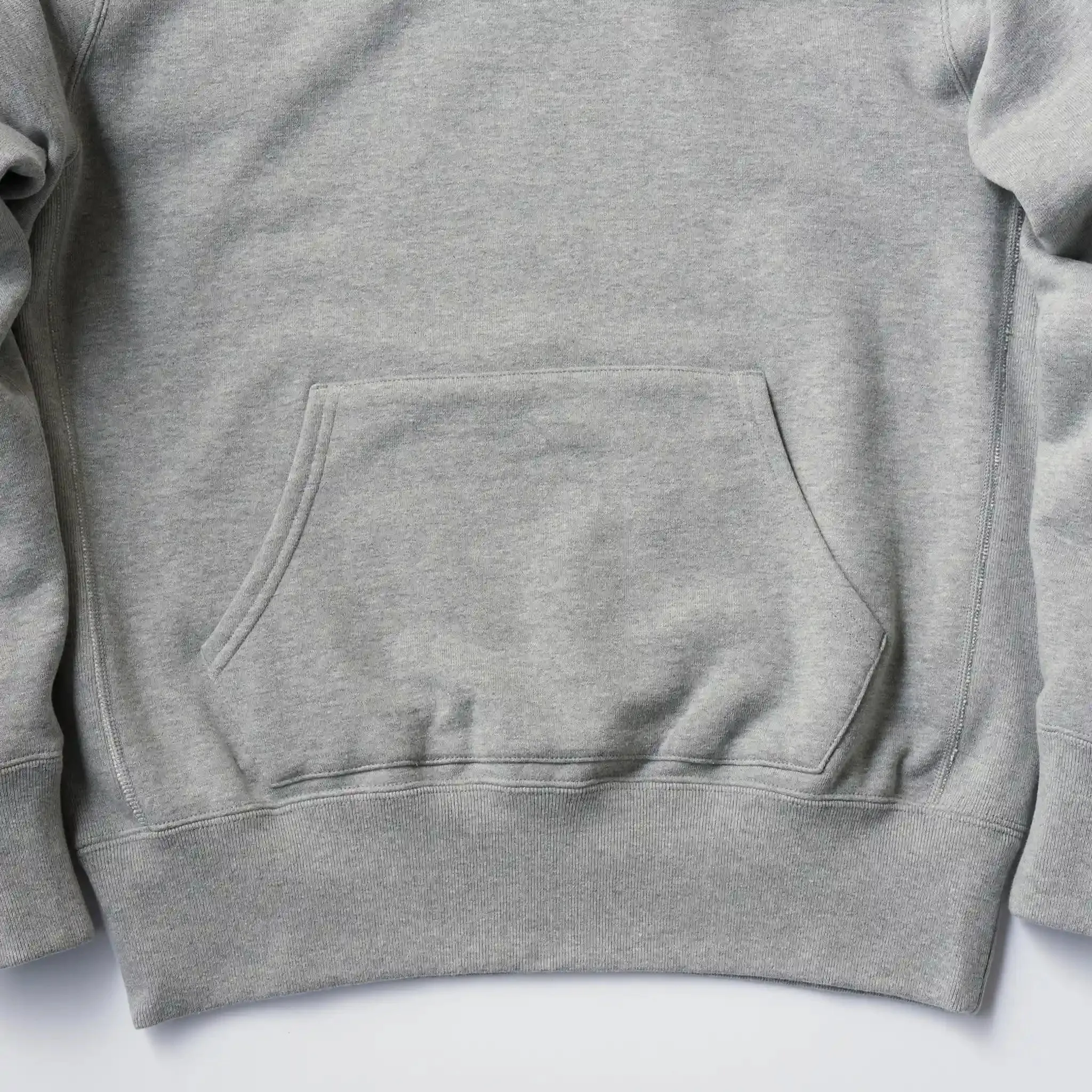 LW359 Side Gusset Hoodie - Black sold by Loopwheeler product image thumbnail 4