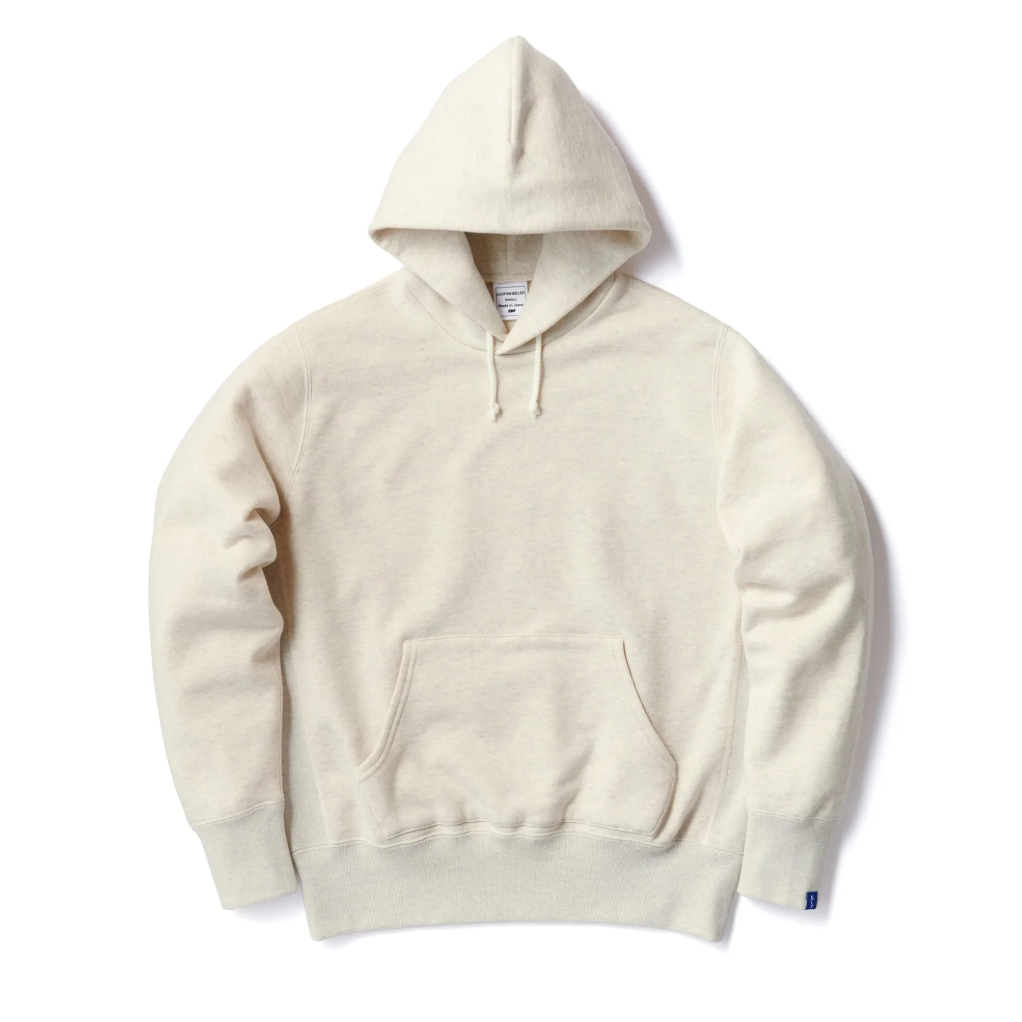 LW359 Side Gusset Hoodie - Oatmeal sold by Loopwheeler