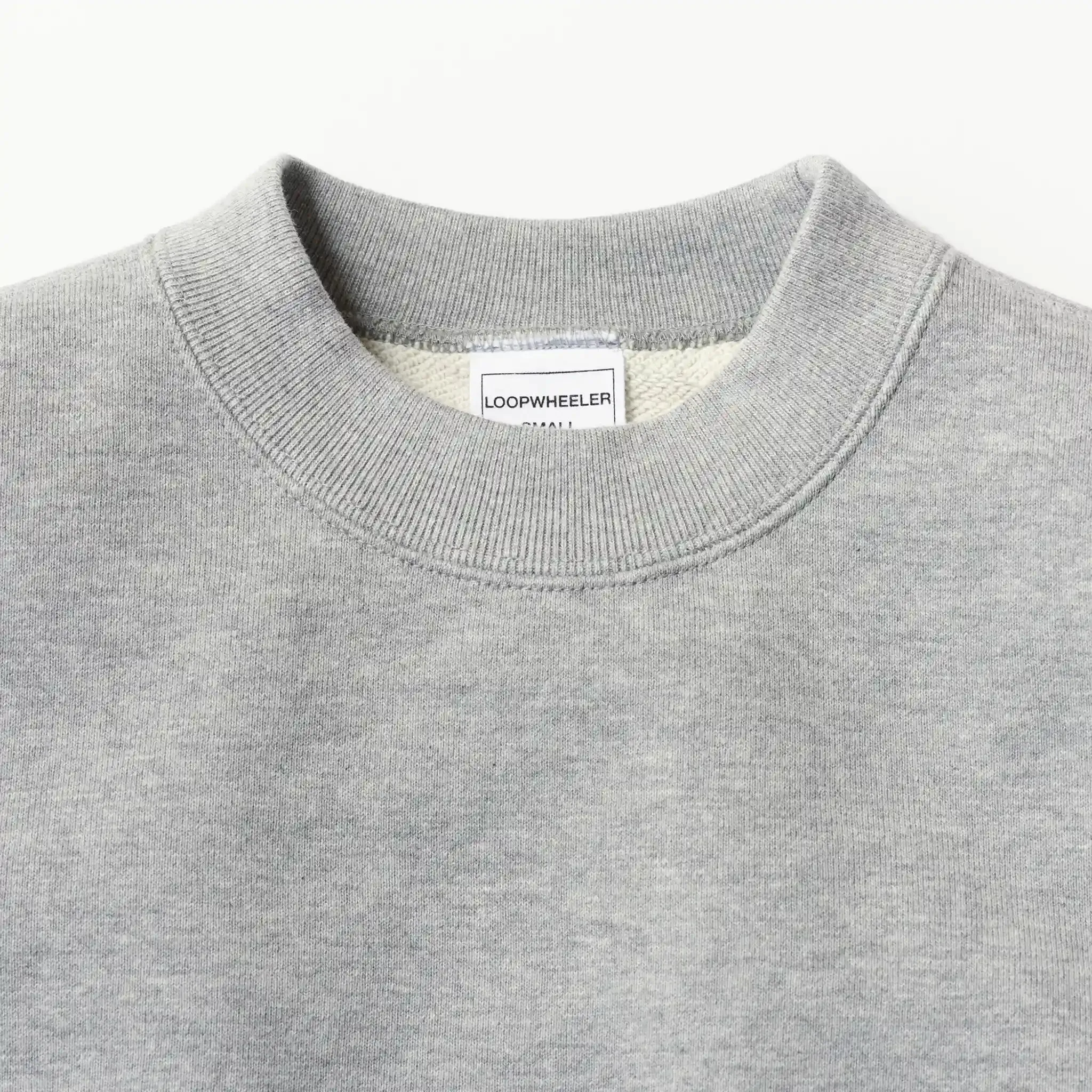 LW360 Side Gusset Sweatshirt - Black sold by Loopwheeler product image thumbnail 2