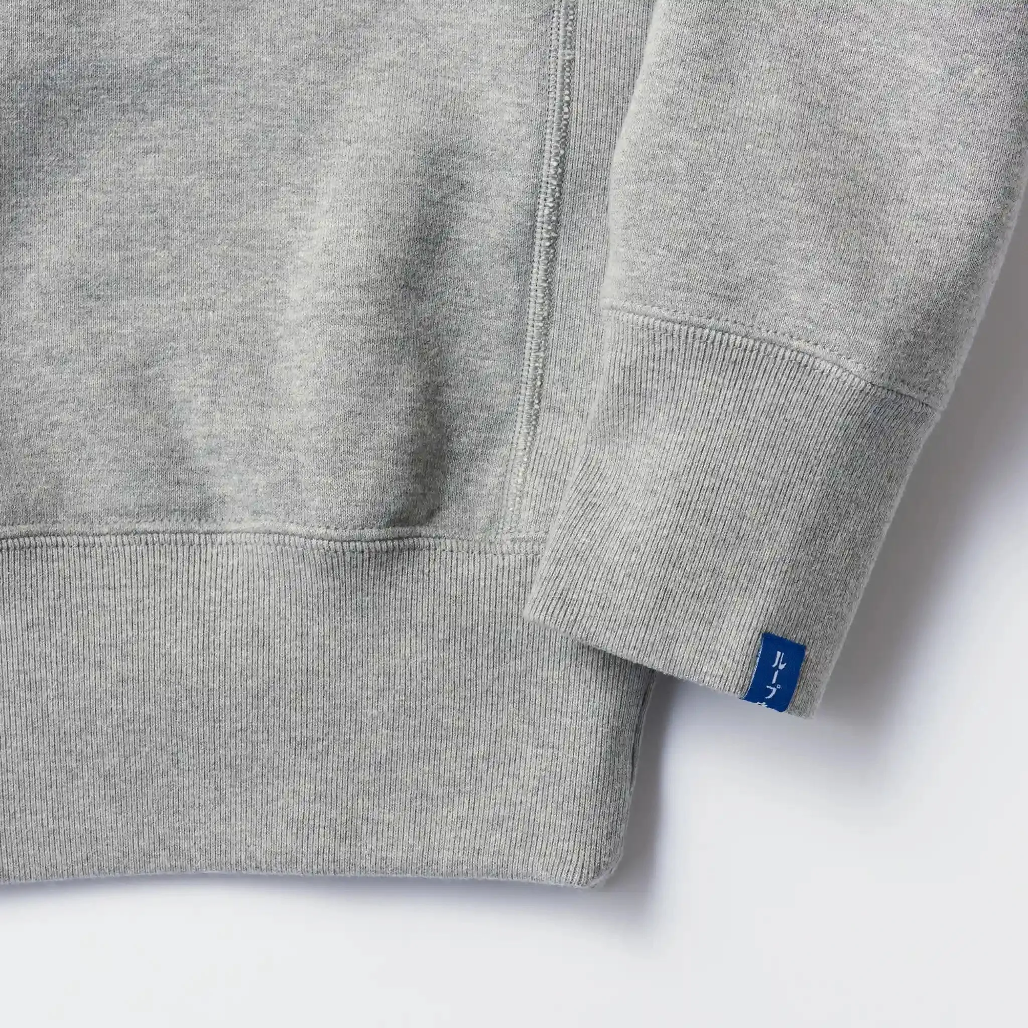LW360 Side Gusset Sweatshirt - Black sold by Loopwheeler product image thumbnail 5
