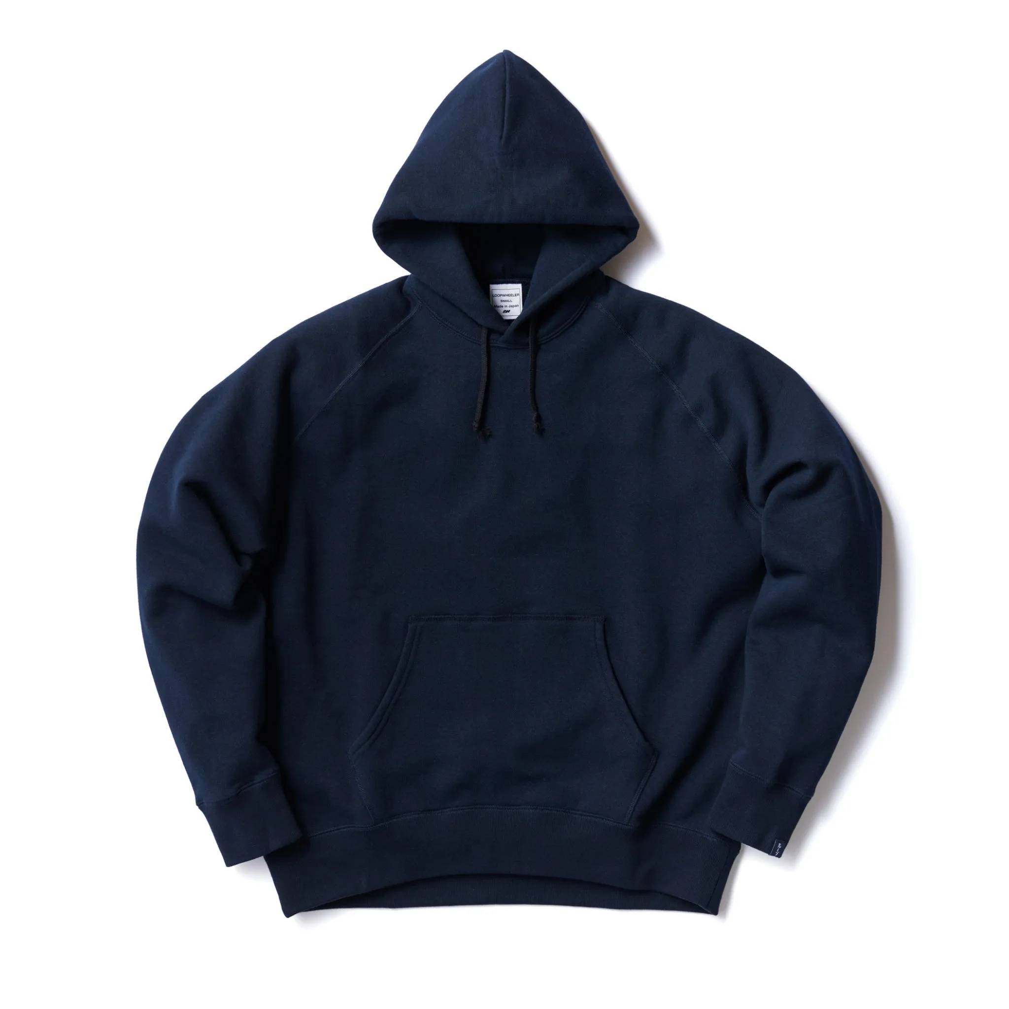 LW322 Relaxed Fit Pullover Hoodie - LW Navy sold by Loopwheeler