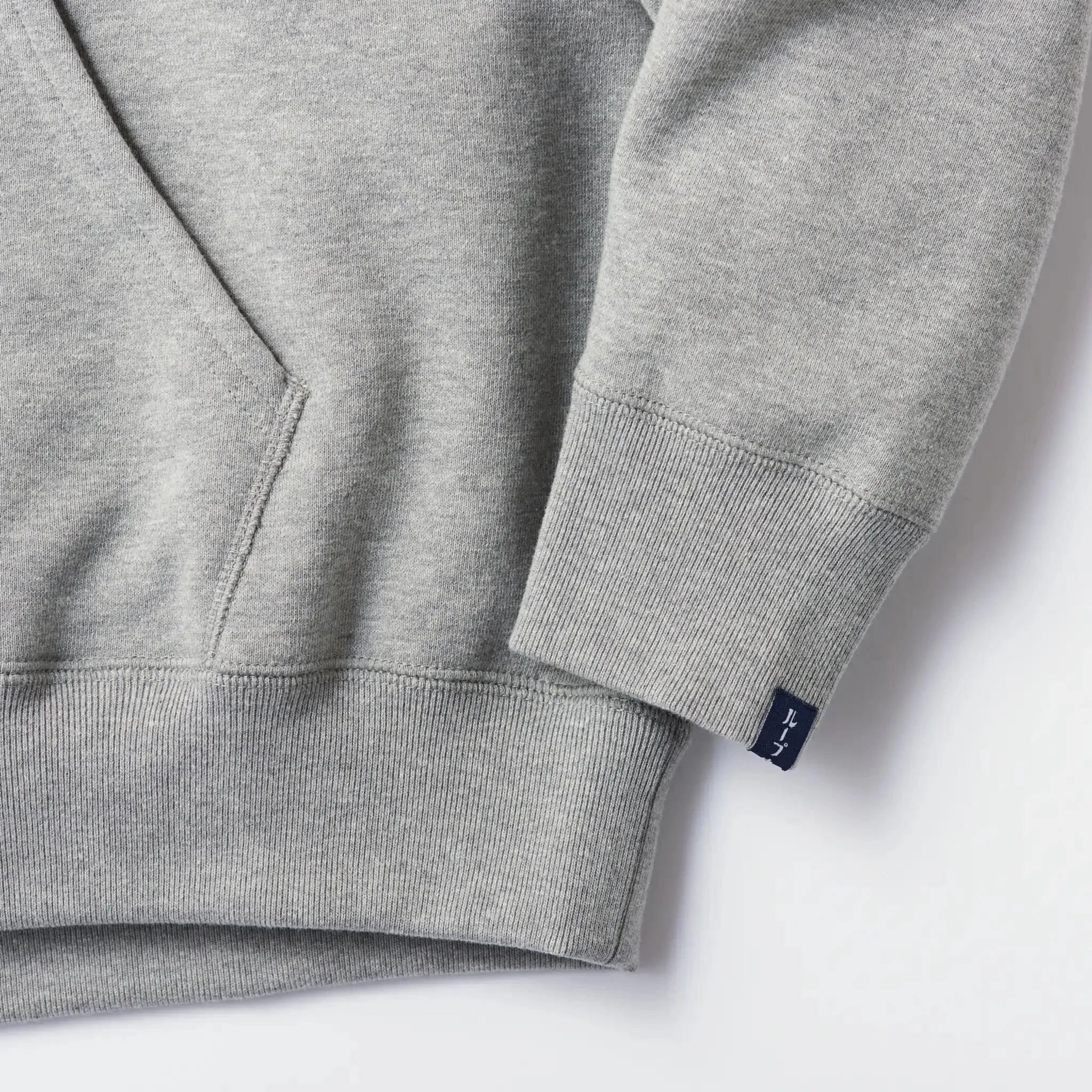 LW322 Relaxed Fit Pullover Hoodie - LW Navy sold by Loopwheeler product image thumbnail 5