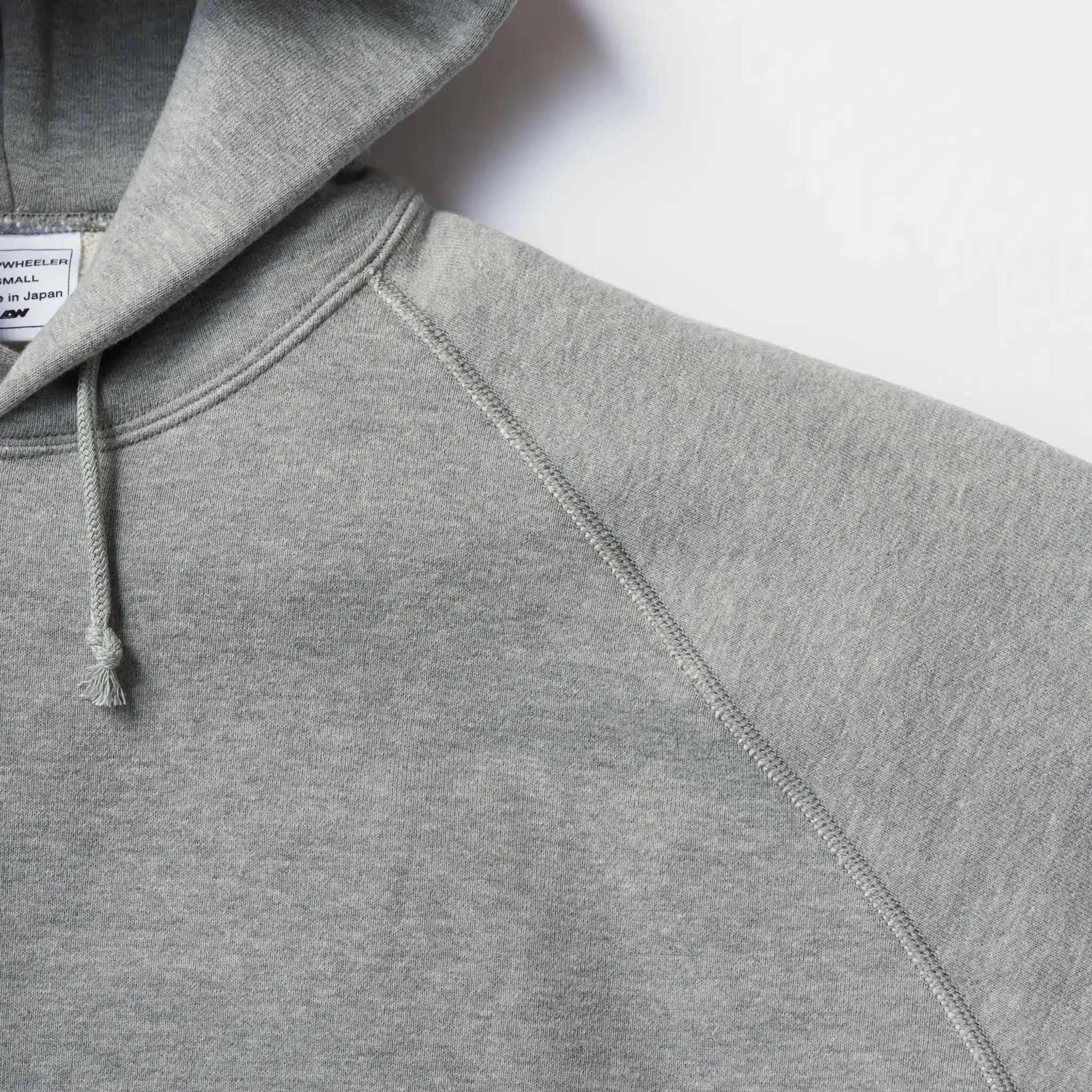 LW322 Relaxed Fit Pullover Hoodie - LW Navy sold by Loopwheeler product image thumbnail 3