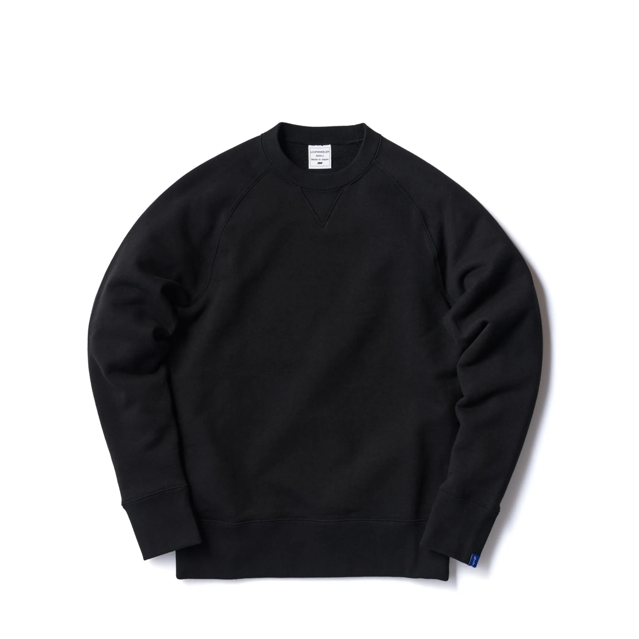 LW250 Crewneck Sweatshirt - Black sold by Loopwheeler