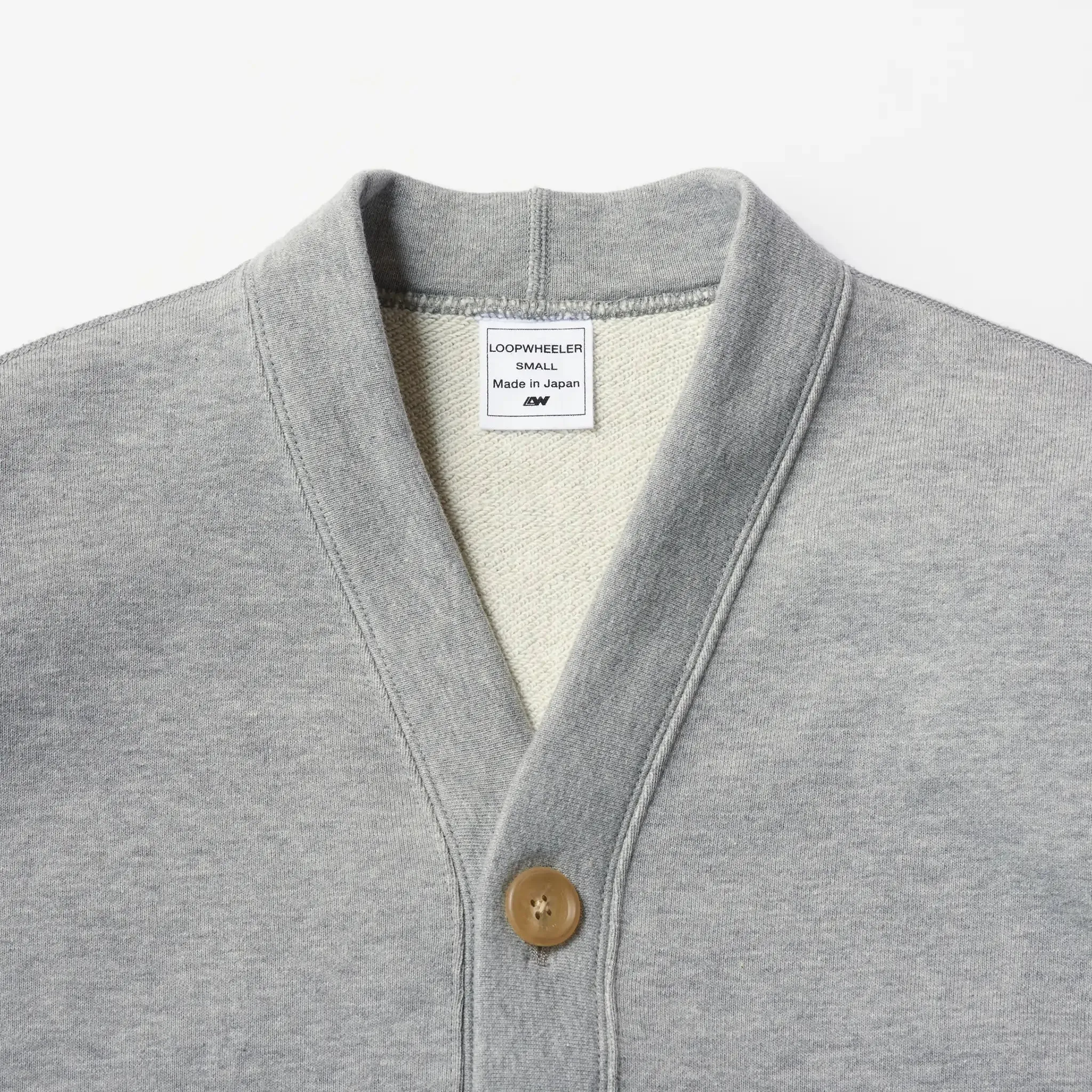 LW180 Cardigan - LW Navy sold by Loopwheeler product image thumbnail 2