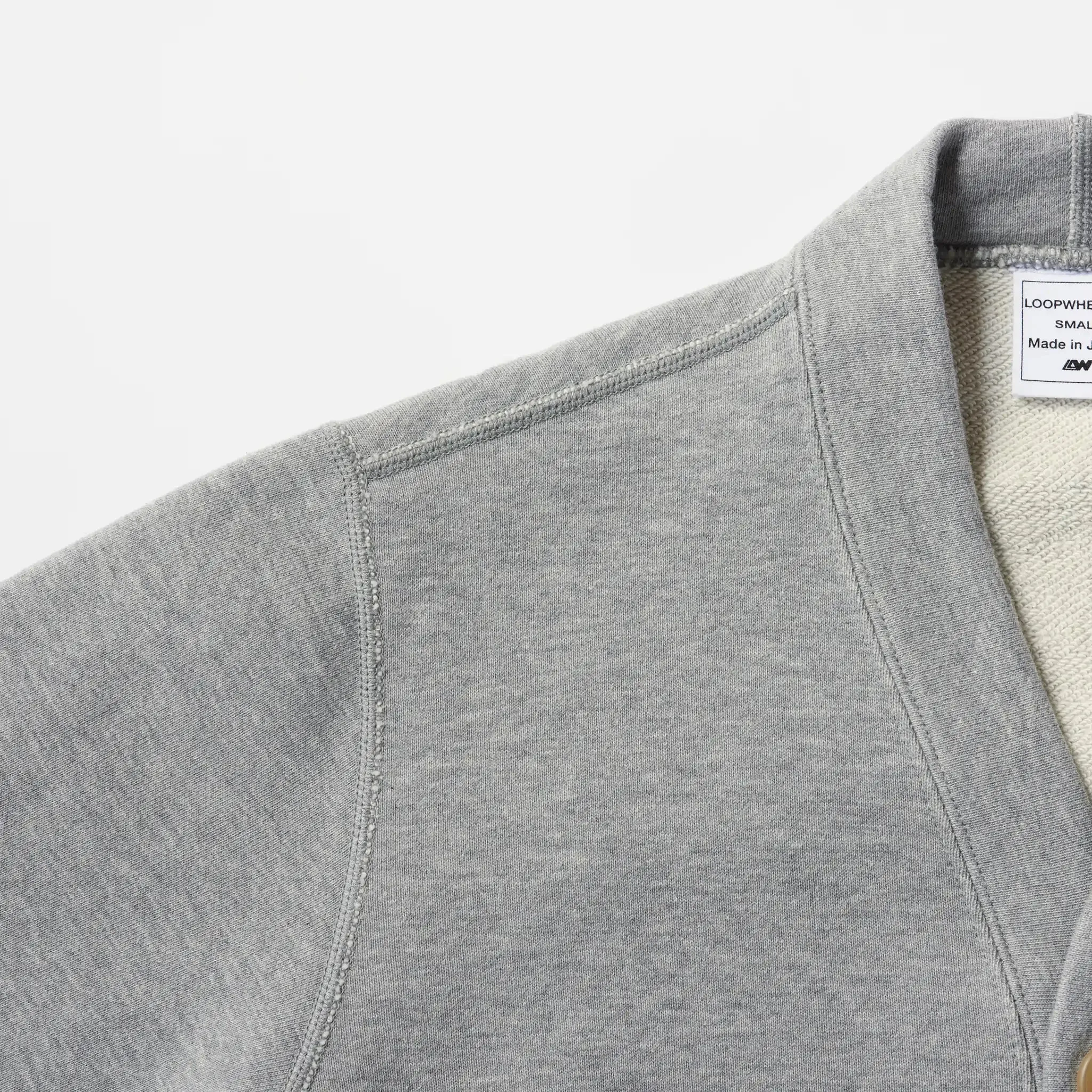 LW180 Cardigan - Gray Melange sold by Loopwheeler product image thumbnail 3