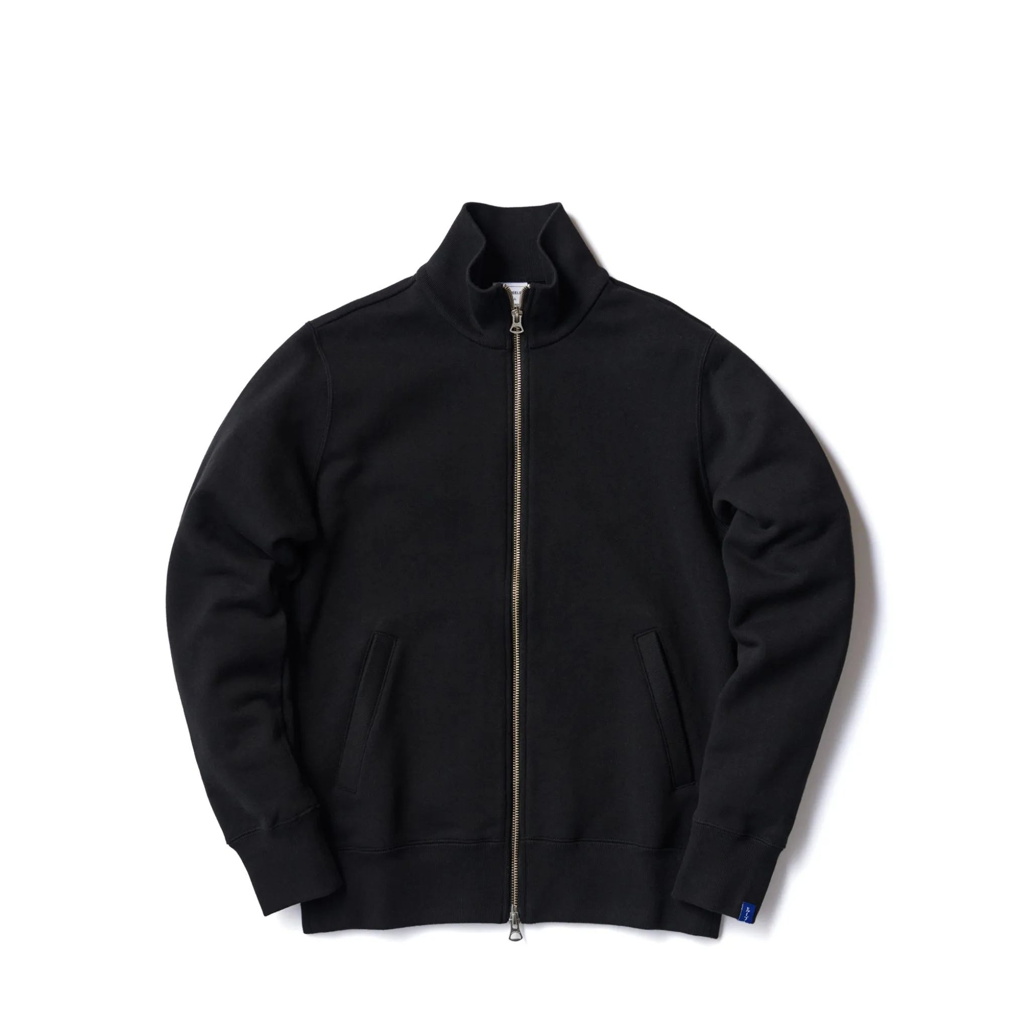 LW79 Track Jacket - Black sold by Loopwheeler