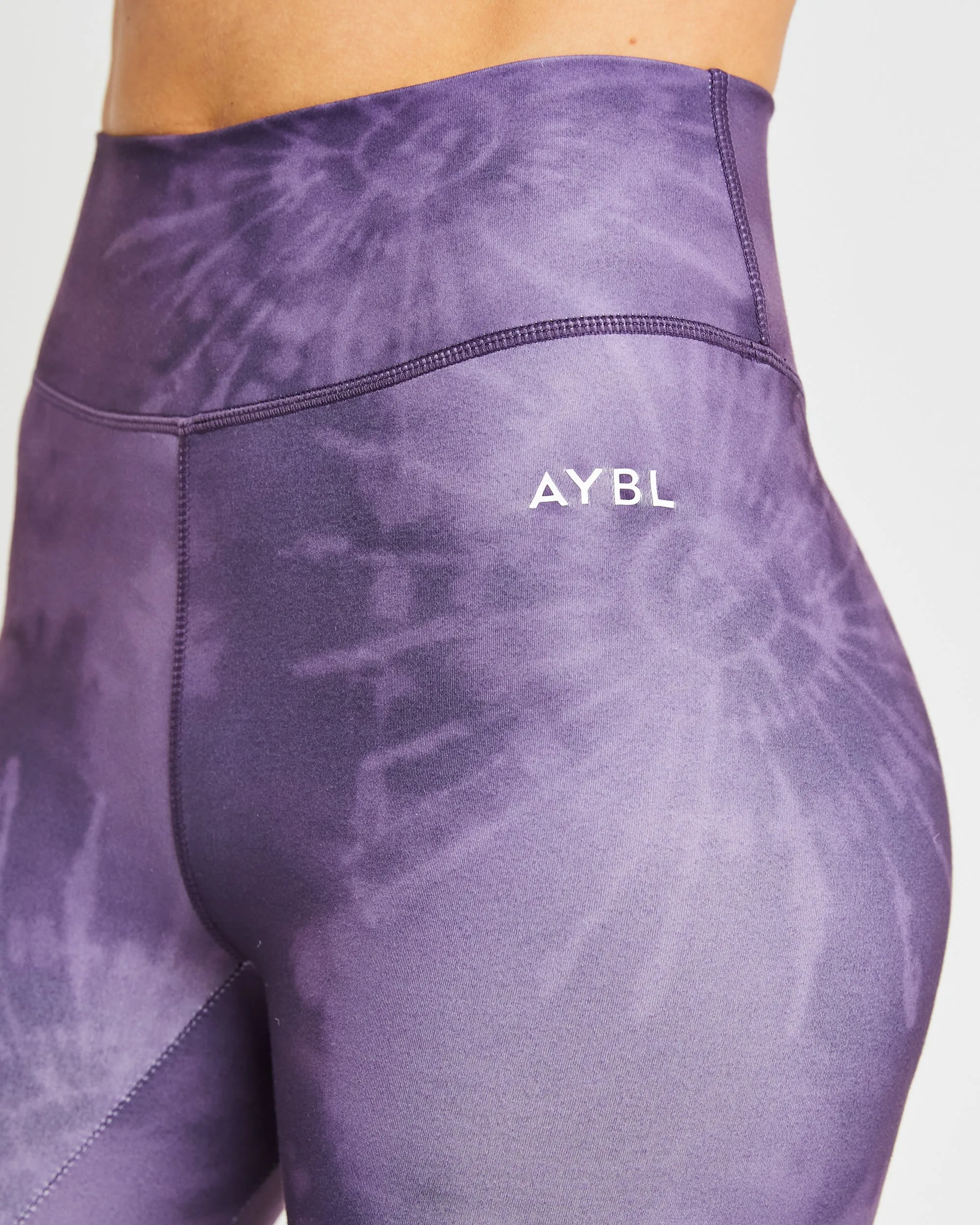 Core Leggings - Purple Tie Dye sold by AYBL product image thumbnail 5