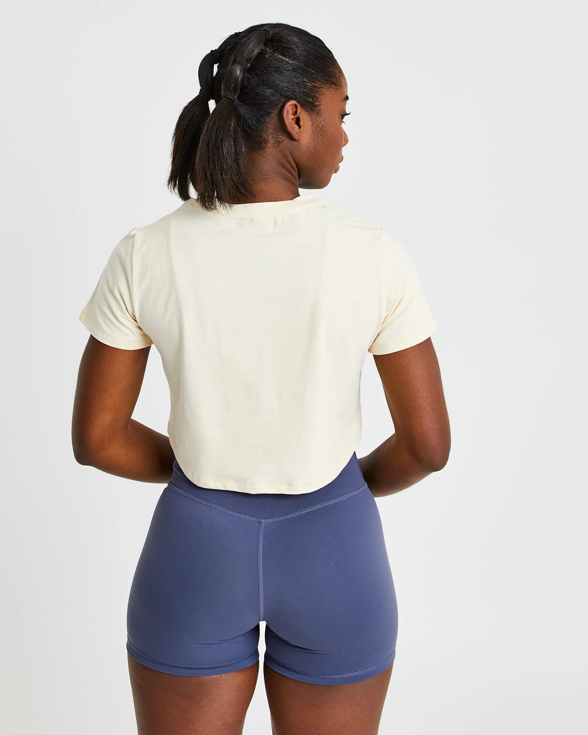 Crop T Shirt - Nude sold by AYBL product image thumbnail 2