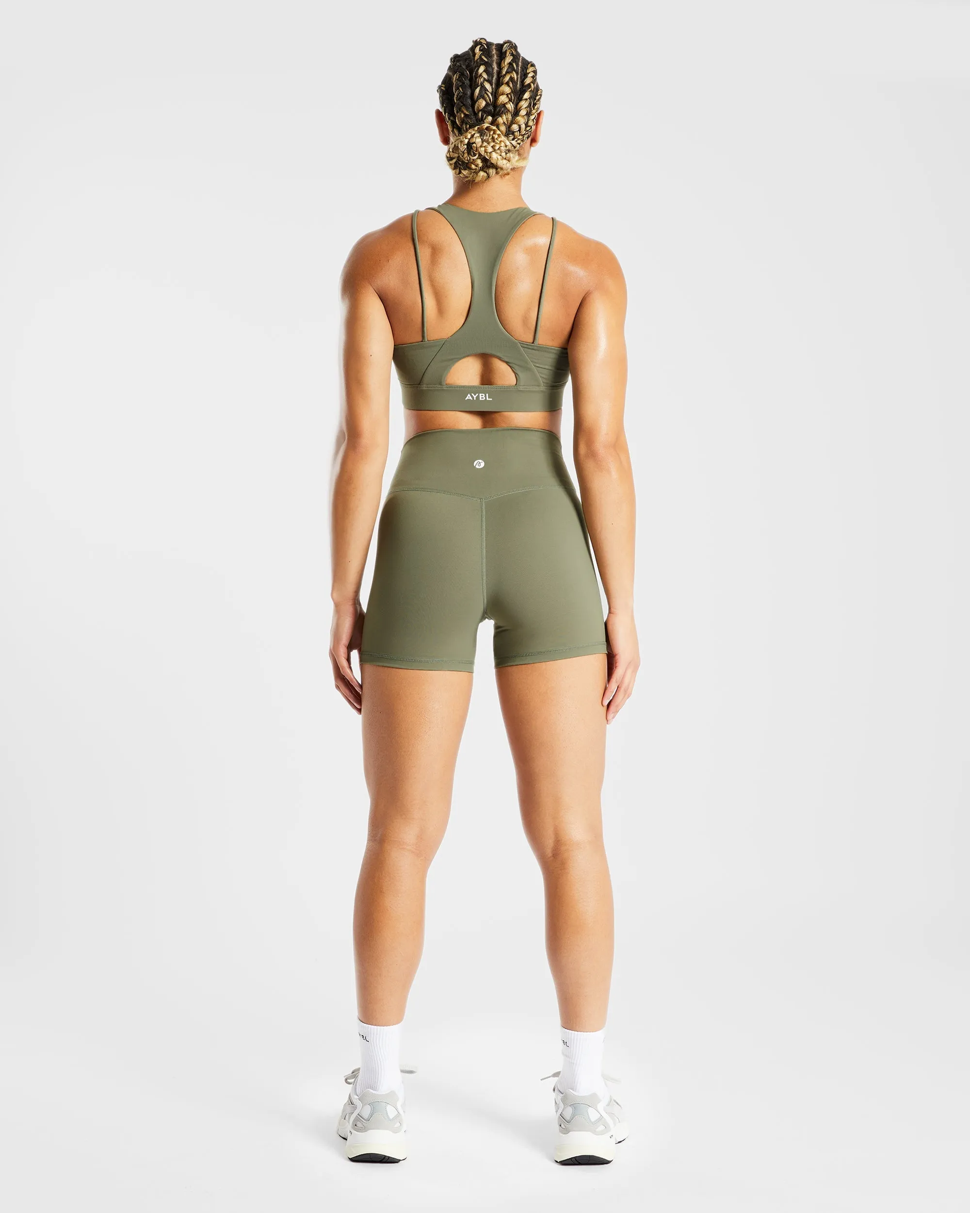 Core Sports Bra - Olive sold by AYBL product image thumbnail 4