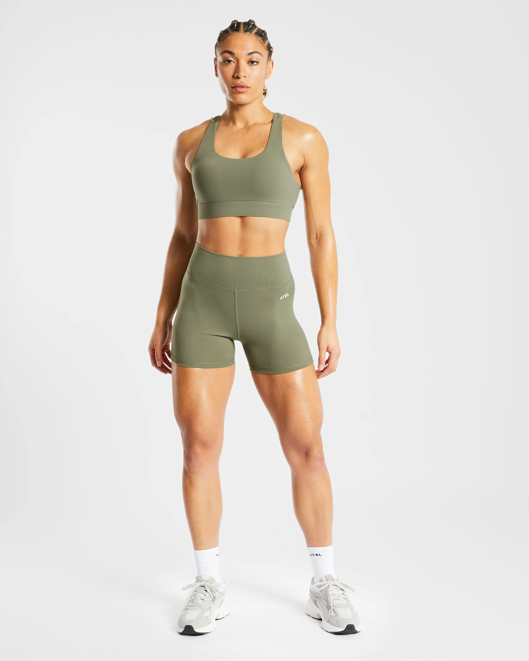 Core Sports Bra - Olive sold by AYBL product image thumbnail 3
