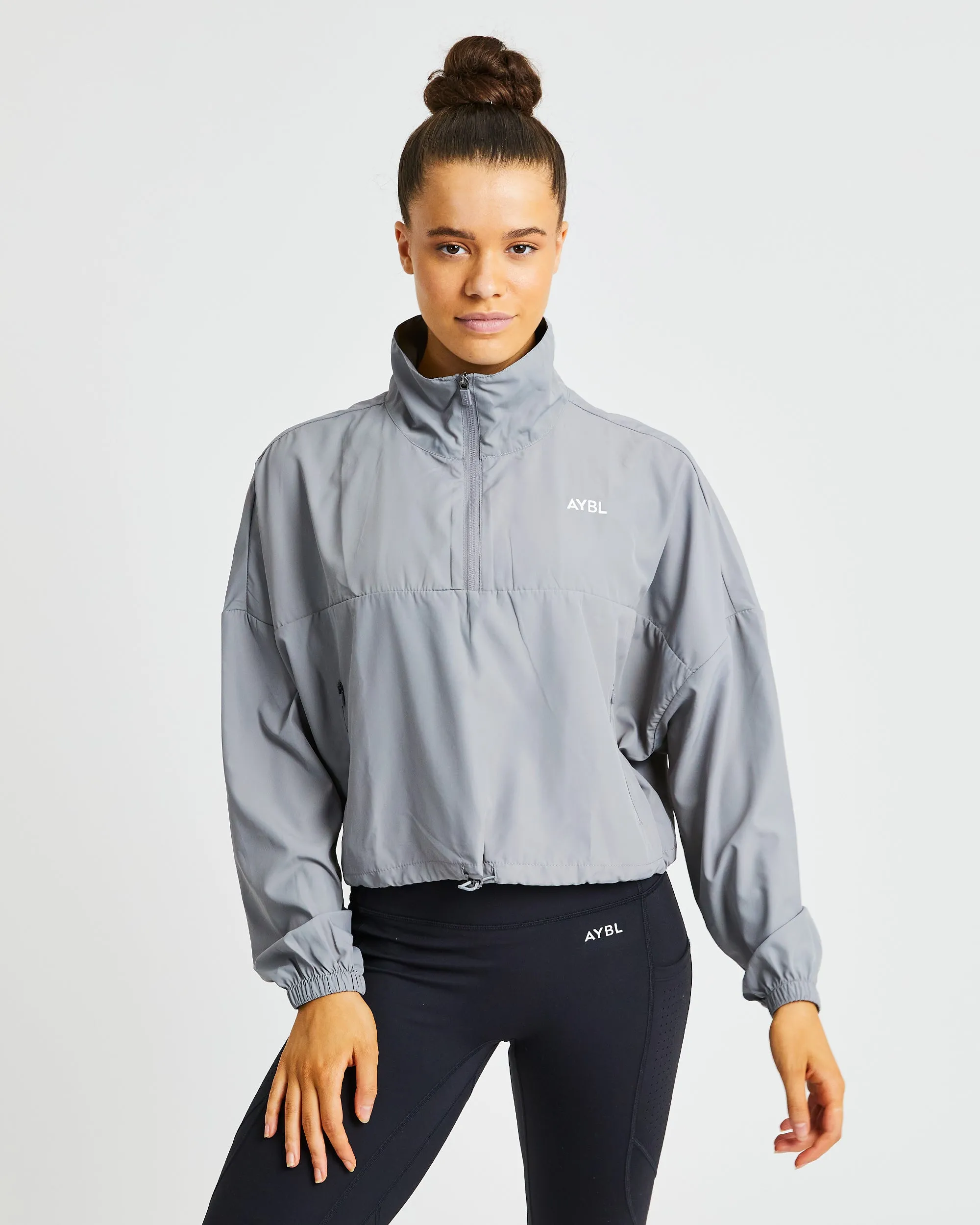 Everyday 1/2 Zip Pullover - Charcoal sold by AYBL