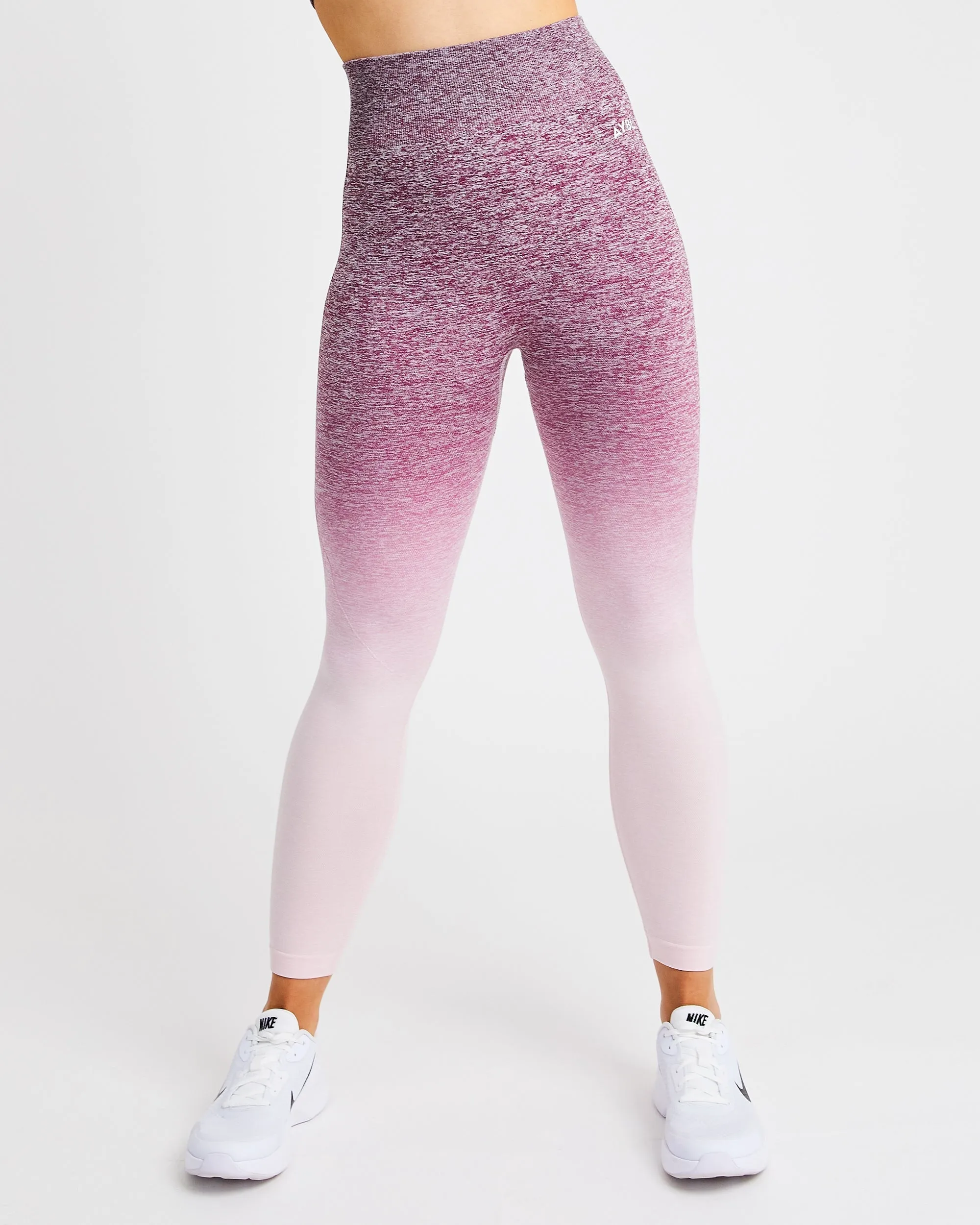 Pulse Ombré Seamless Leggings - Plum sold by AYBL