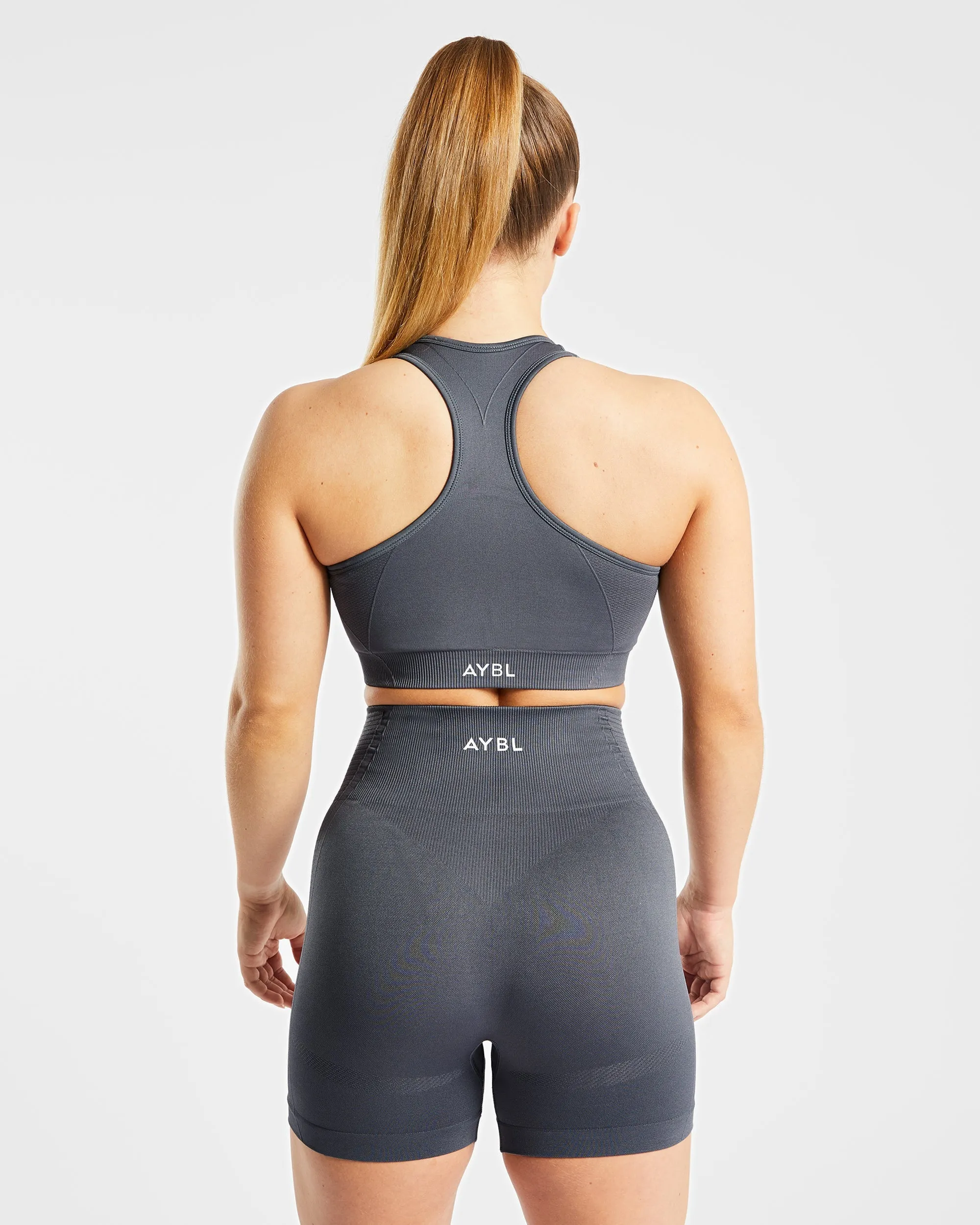 Balance V2 Seamless Sports Bra - Castlerock Grey sold by AYBL product image thumbnail 2