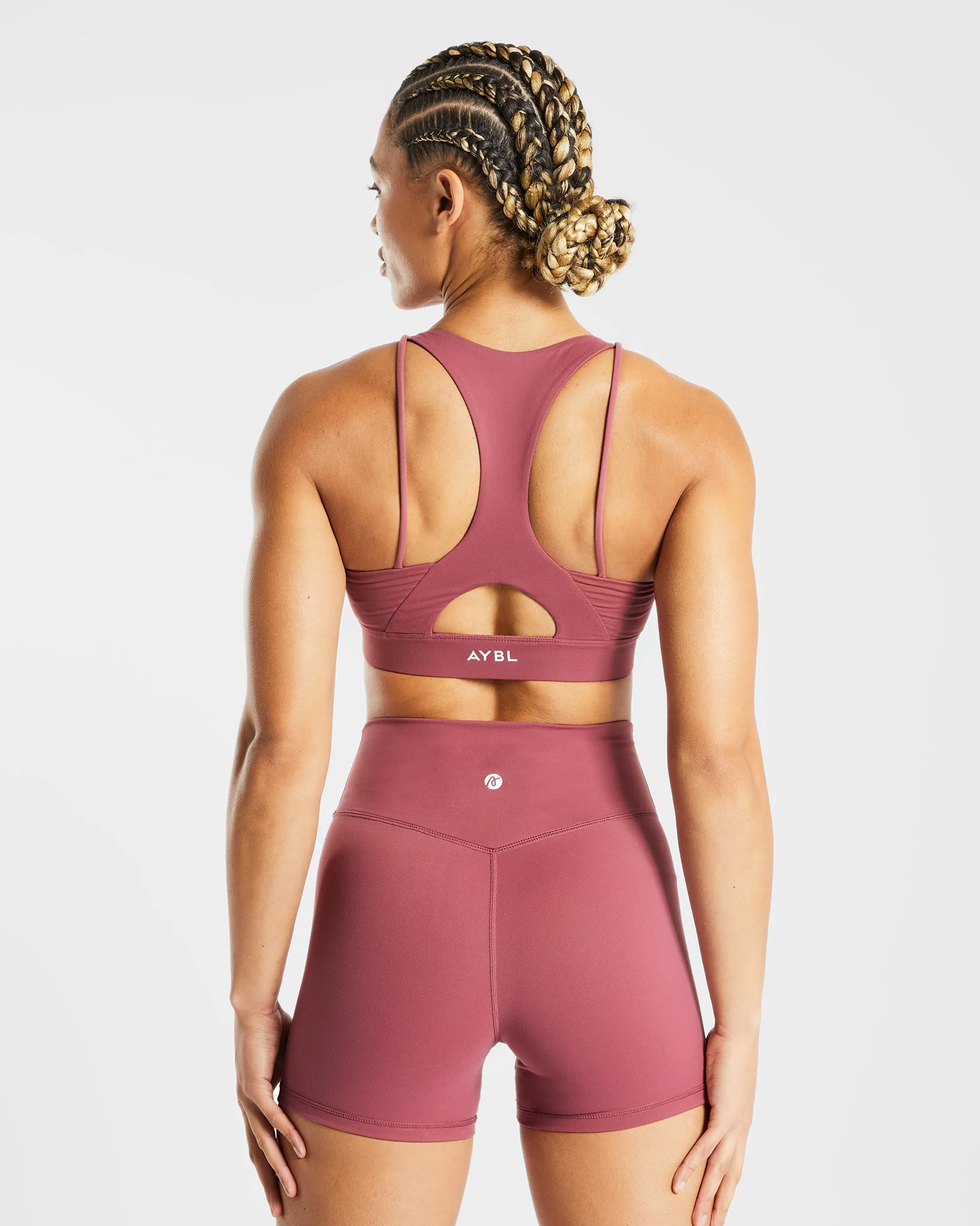 Core Sports Bra - Brick Red sold by AYBL product image thumbnail 2