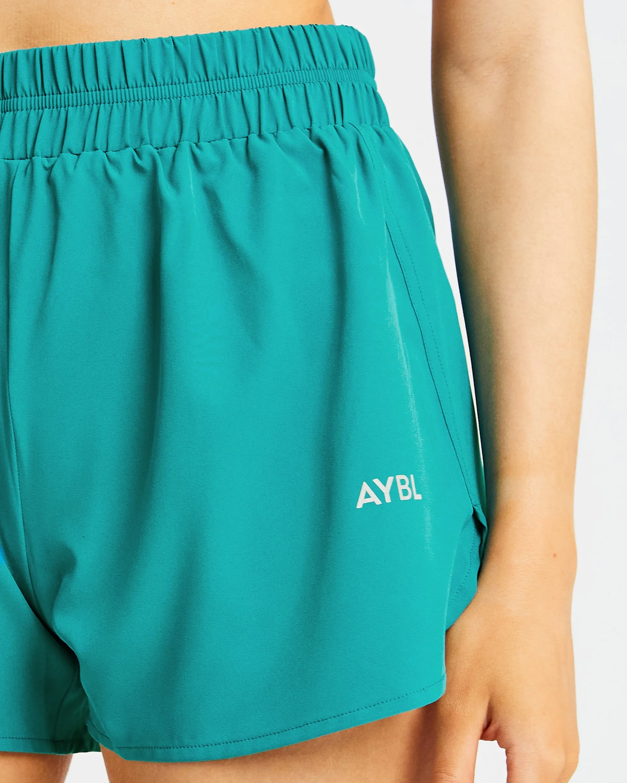 Strive Shorts - Turquoise sold by AYBL product image thumbnail 5