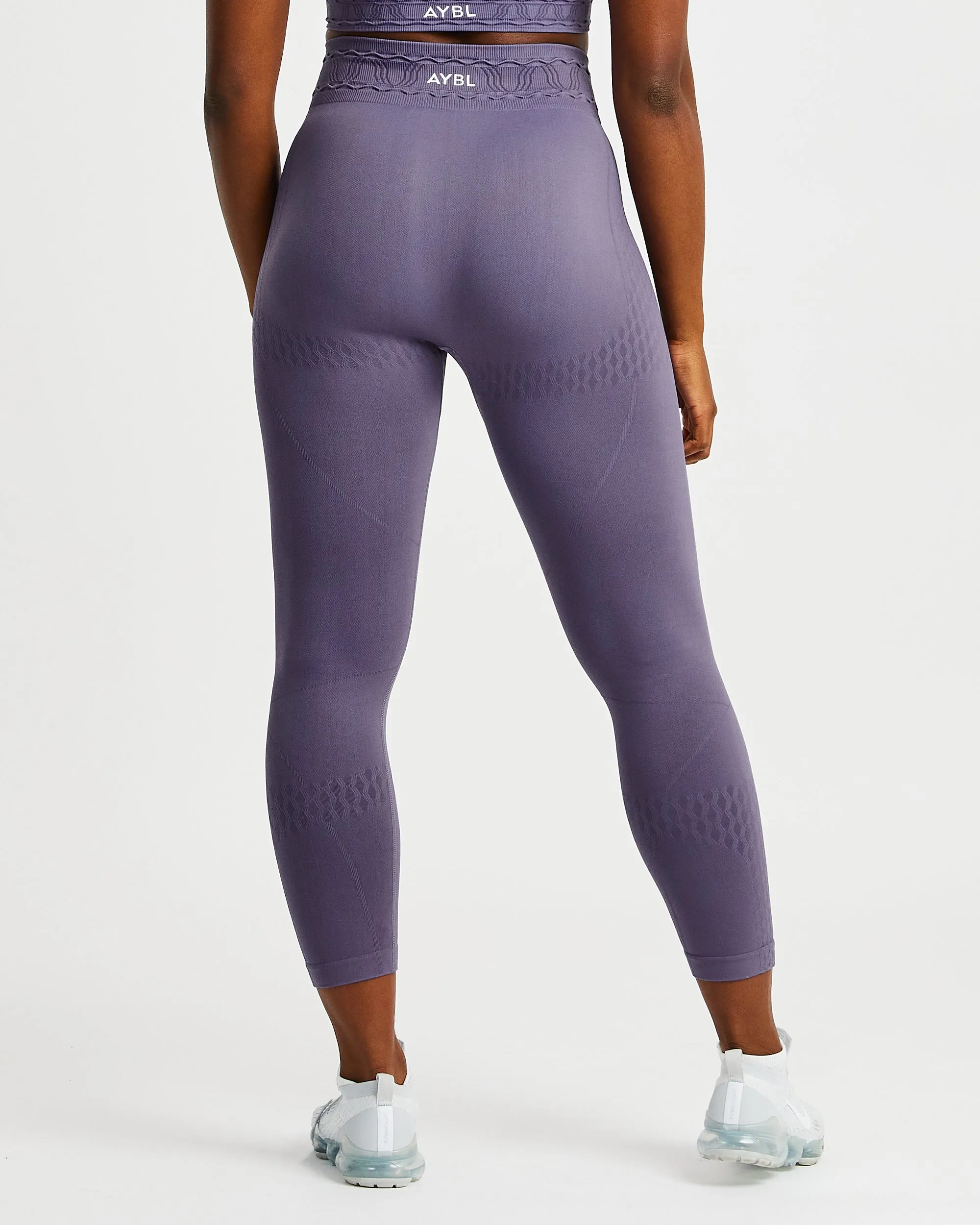 Elevate Seamless Leggings - Purple sold by AYBL product image thumbnail 2