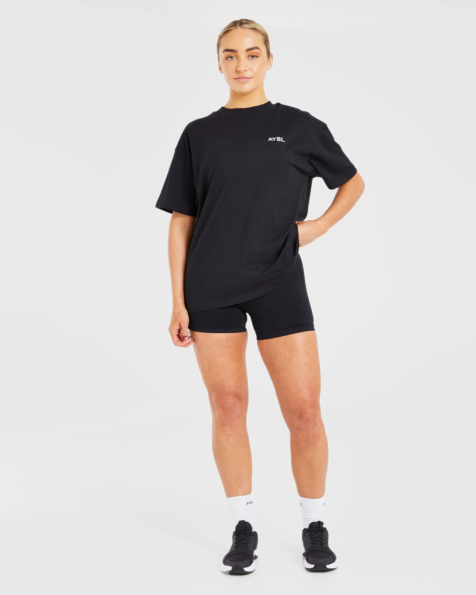 Lift Graphic Oversized T Shirt - Black sold by AYBL product image thumbnail 4