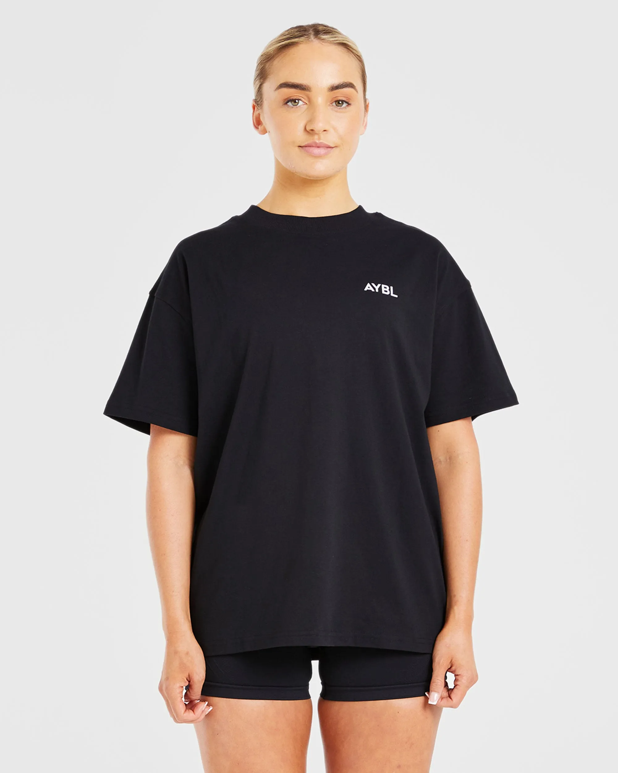Lift Graphic Oversized T Shirt - Black sold by AYBL product image thumbnail 2