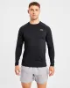 Essential Long Sleeve T Shirt - Black sold by AYBL