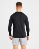 Essential Long Sleeve T Shirt - Black sold by AYBL