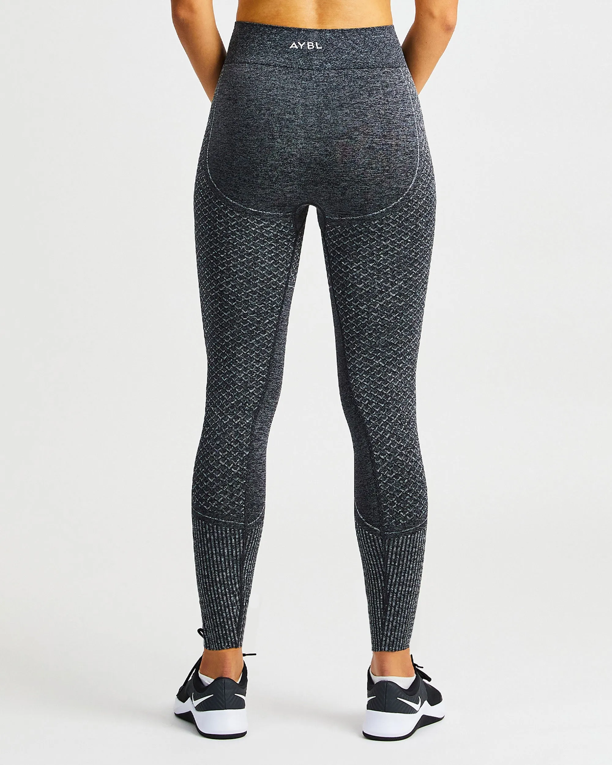 Impact Seamless Leggings - Black sold by AYBL product image thumbnail 2