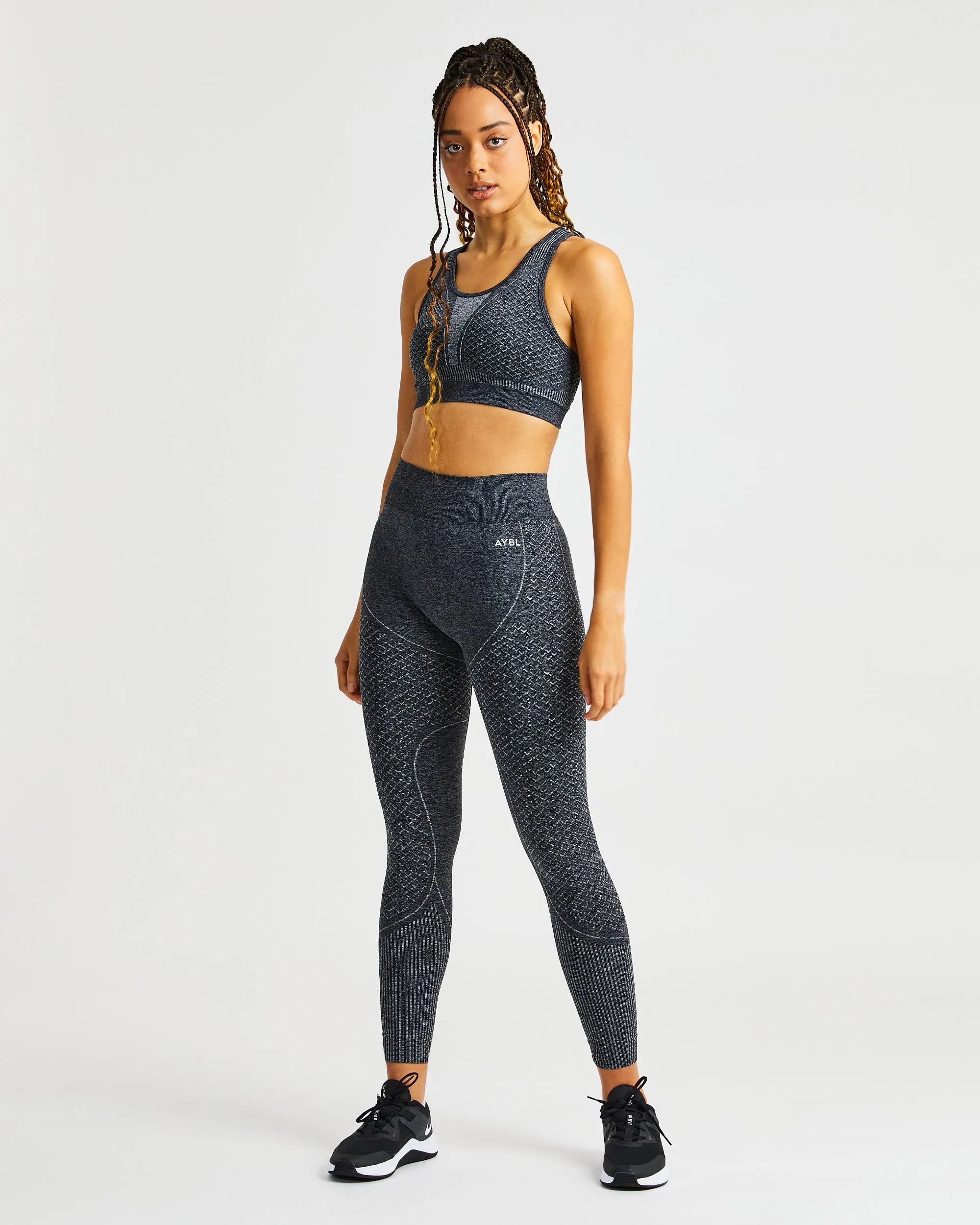 Impact Seamless Leggings - Black sold by AYBL product image thumbnail 3