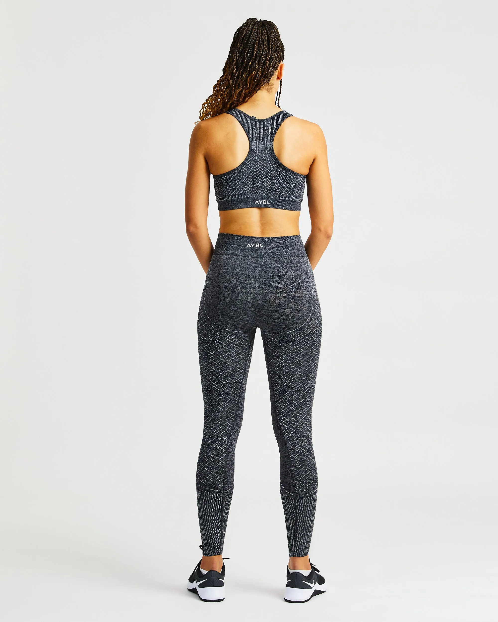 Impact Seamless Leggings - Black sold by AYBL product image thumbnail 4