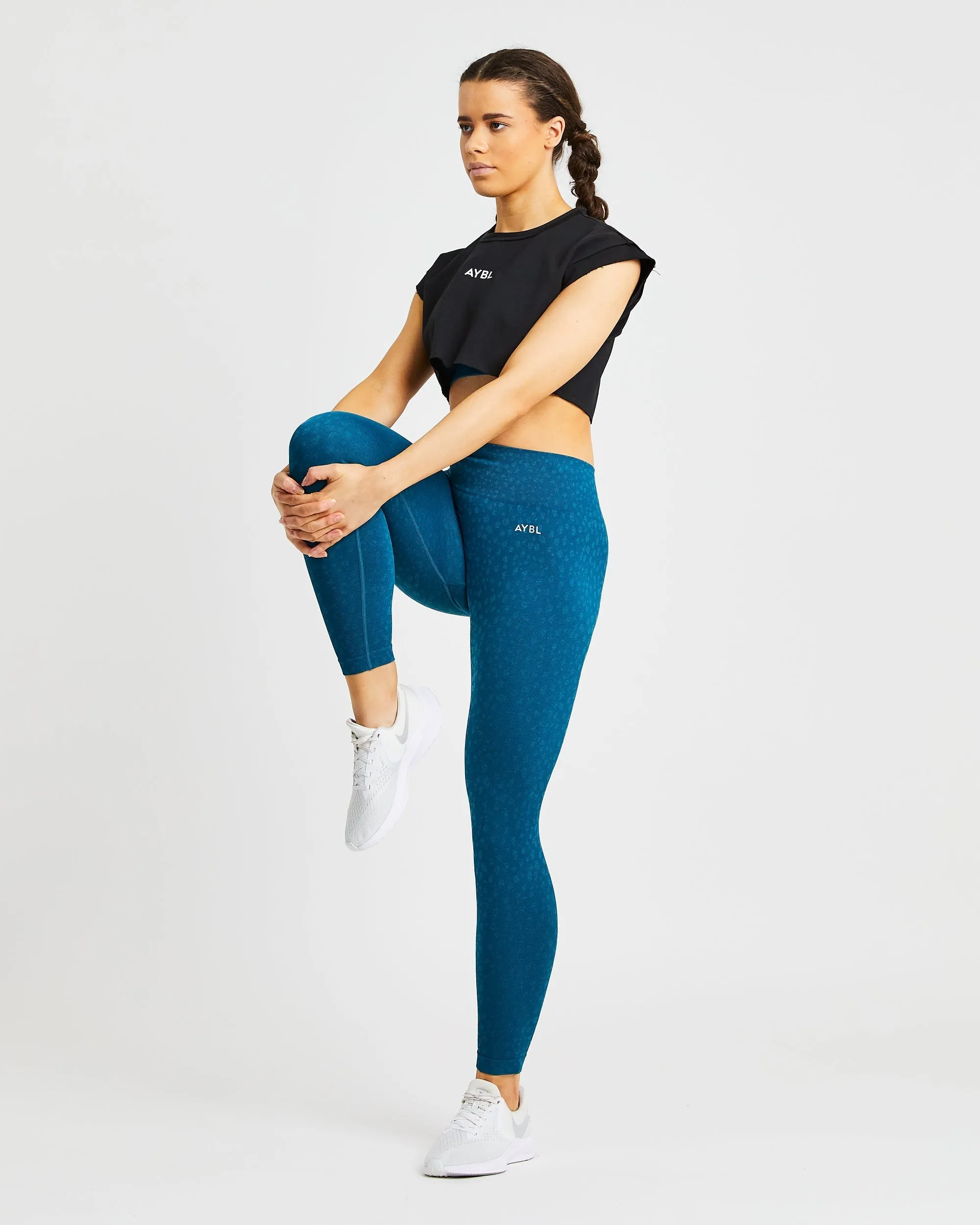 Training Crop Top - Black sold by AYBL product image thumbnail 5