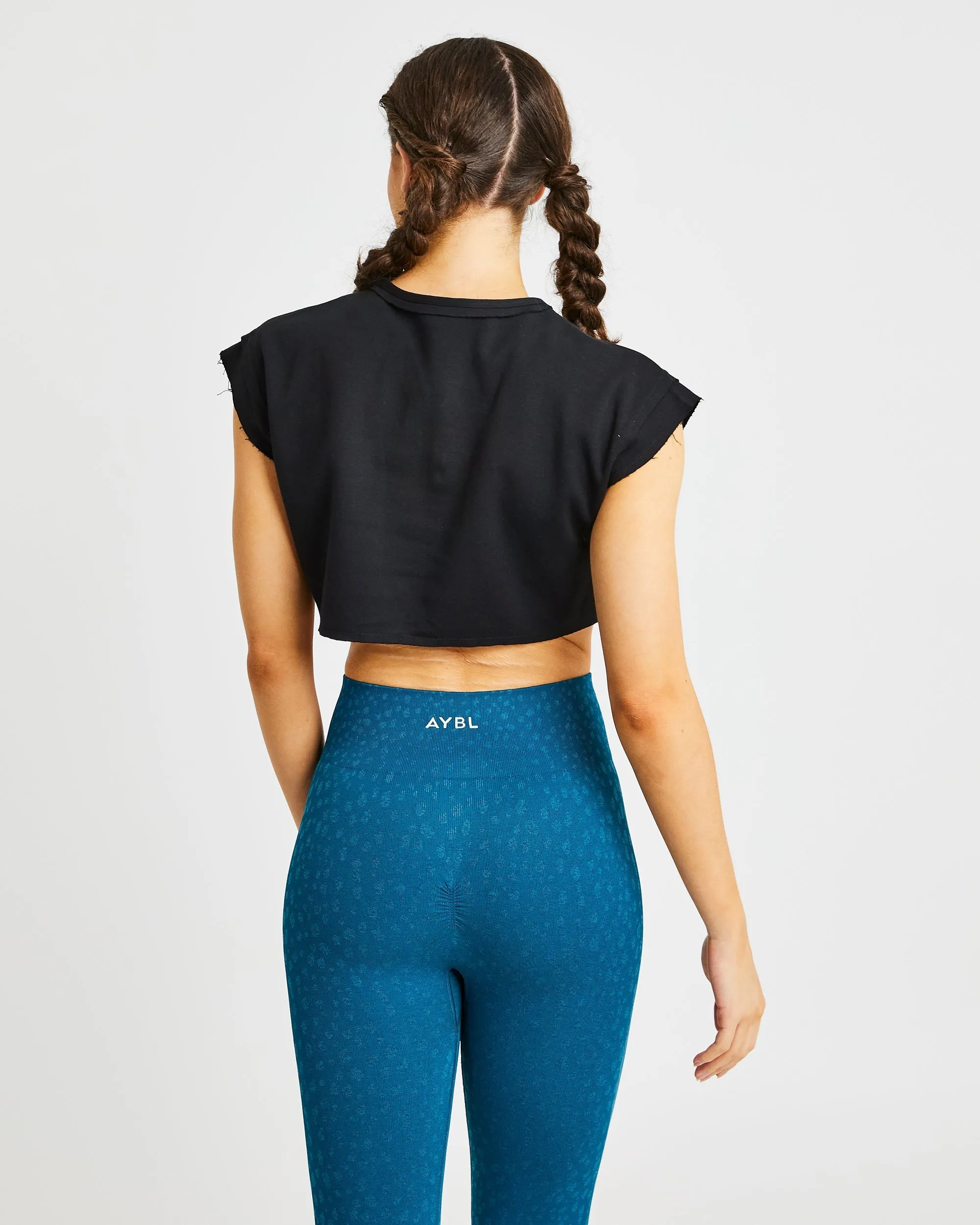 Training Crop Top - Black sold by AYBL product image thumbnail 2