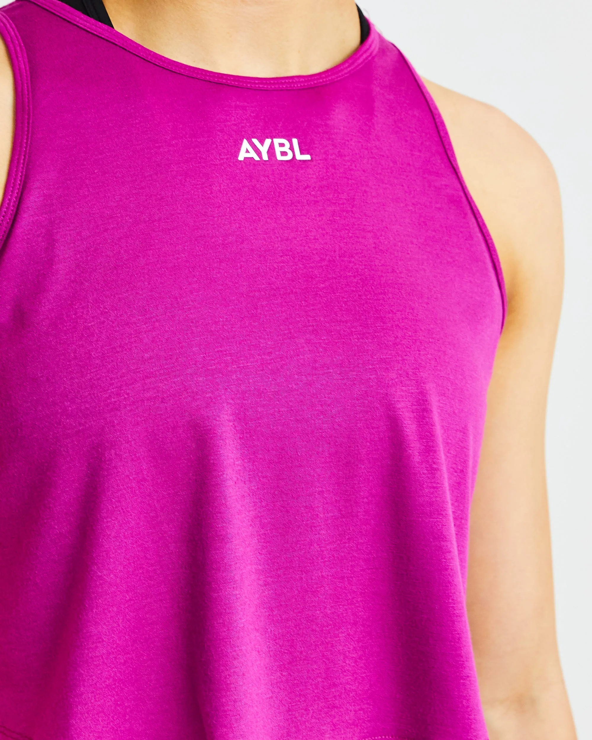 Strive Crop Vest - Magenta sold by AYBL product image thumbnail 5